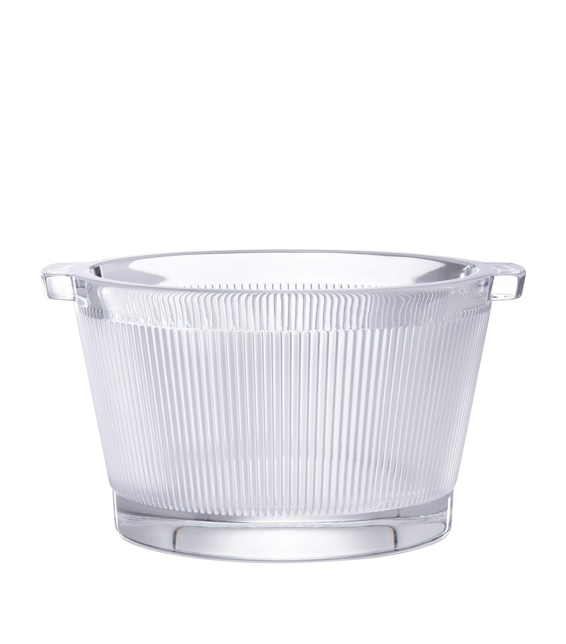 Lalique Wingen Ice Bucket Incolore