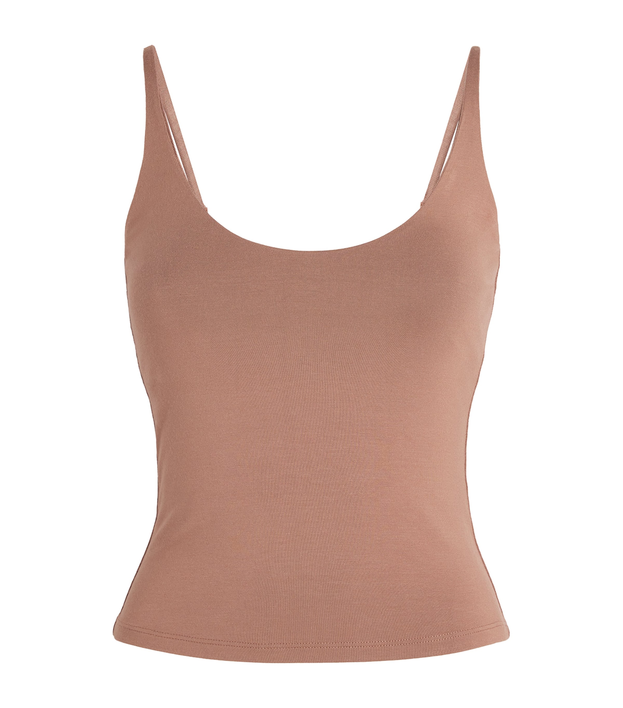 Skims Womens Smooth Layers Cami Top Nutmeg