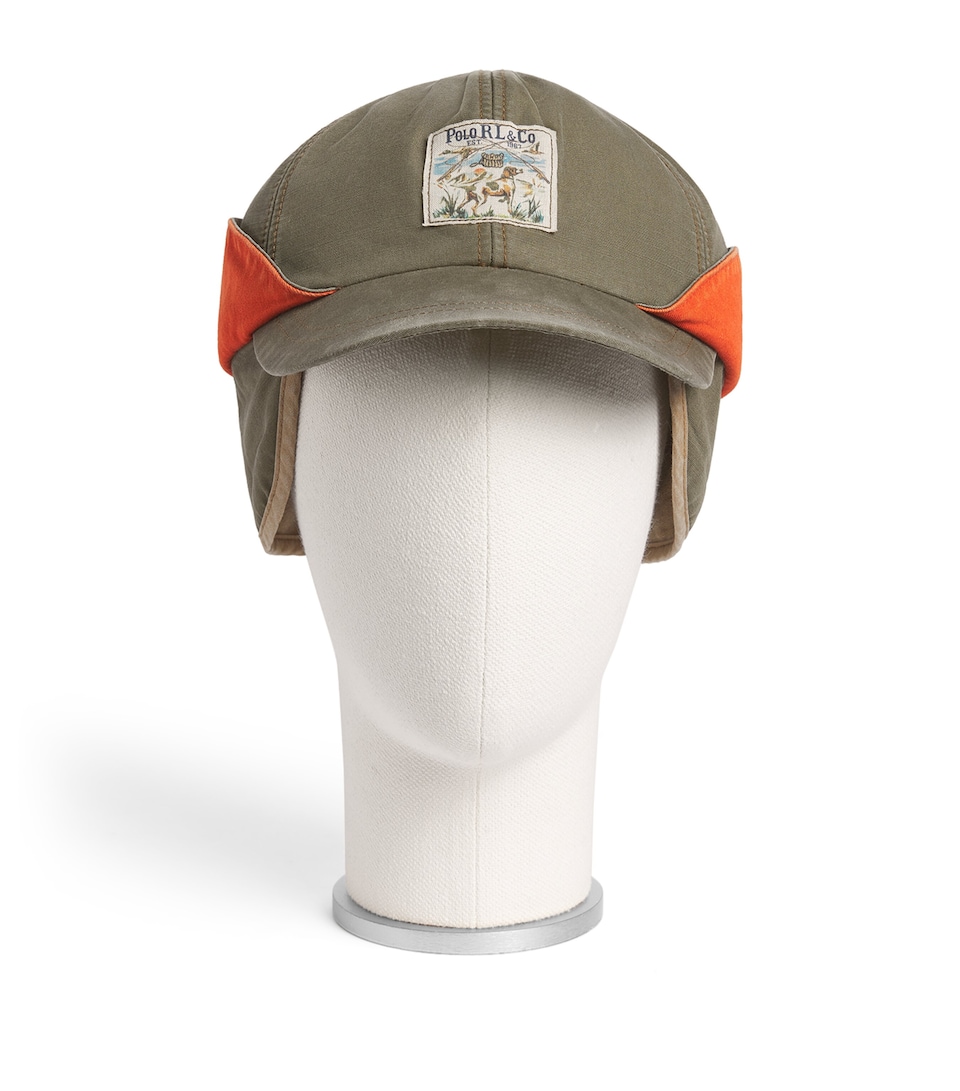 Polo Ralph Lauren Woven Logo Cap Outdoor Olive