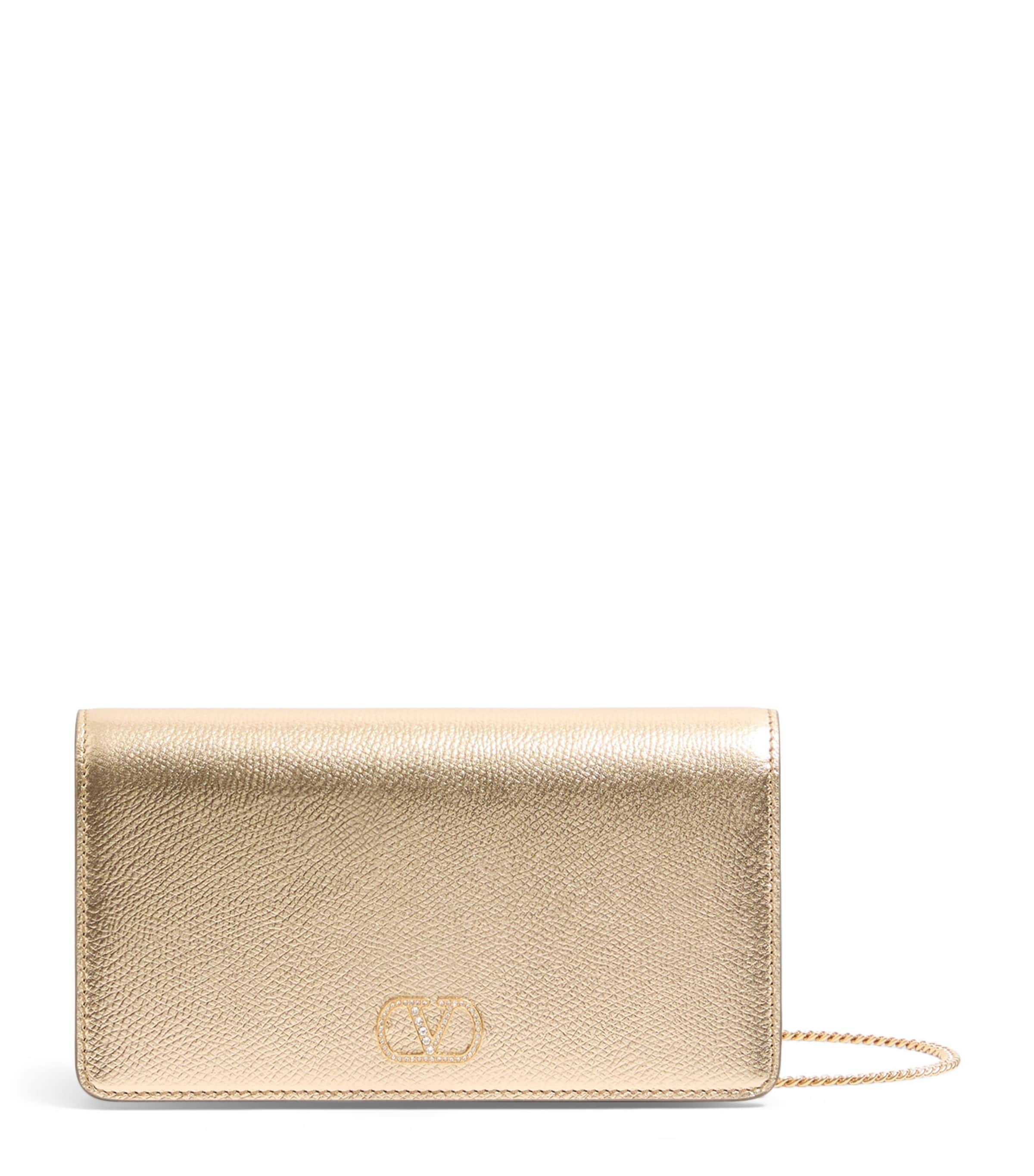 Valentino Garavani Mini Leather VLogo Signature Shoulder Bag