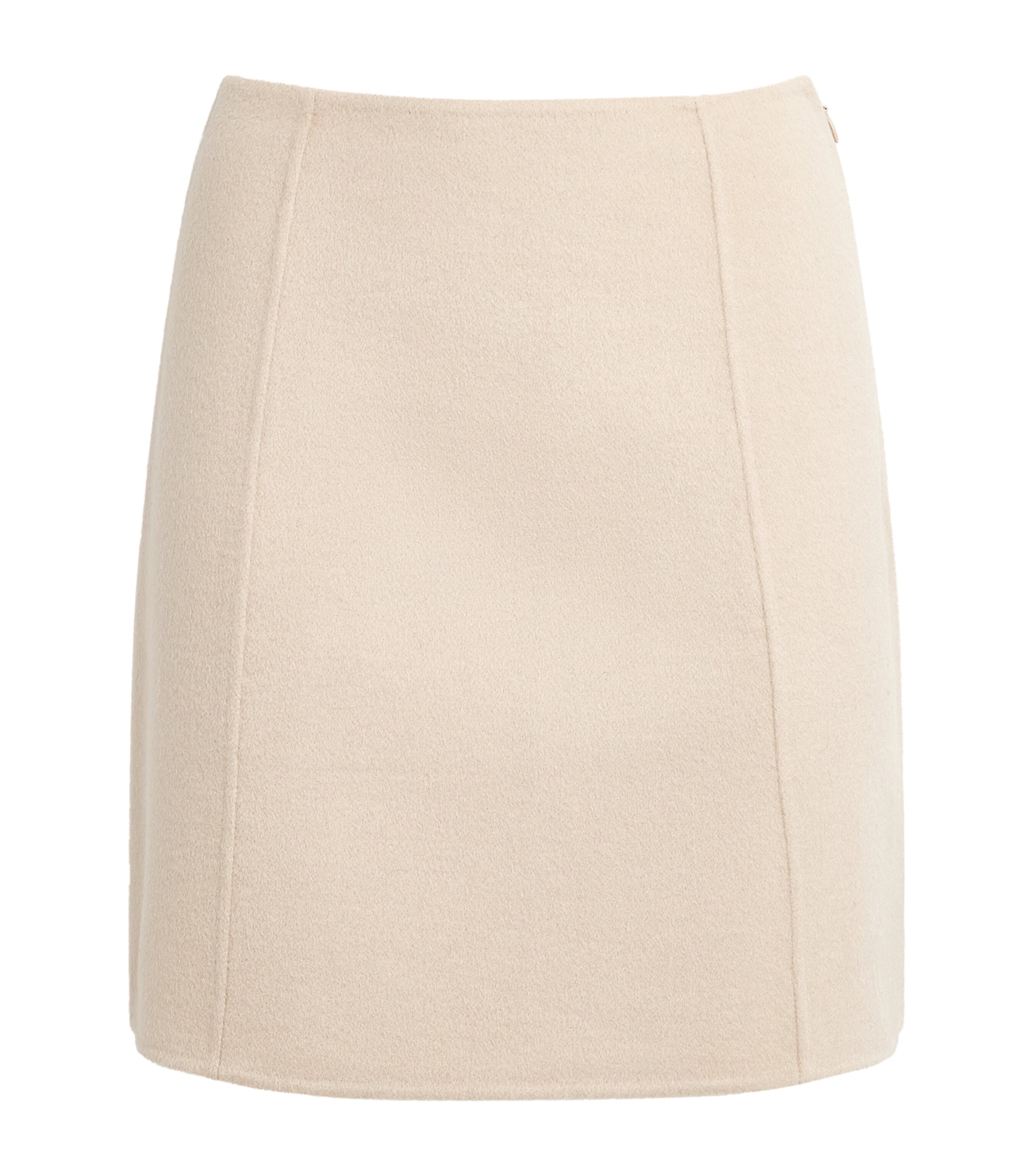 Wool-Blend Mini Skirt