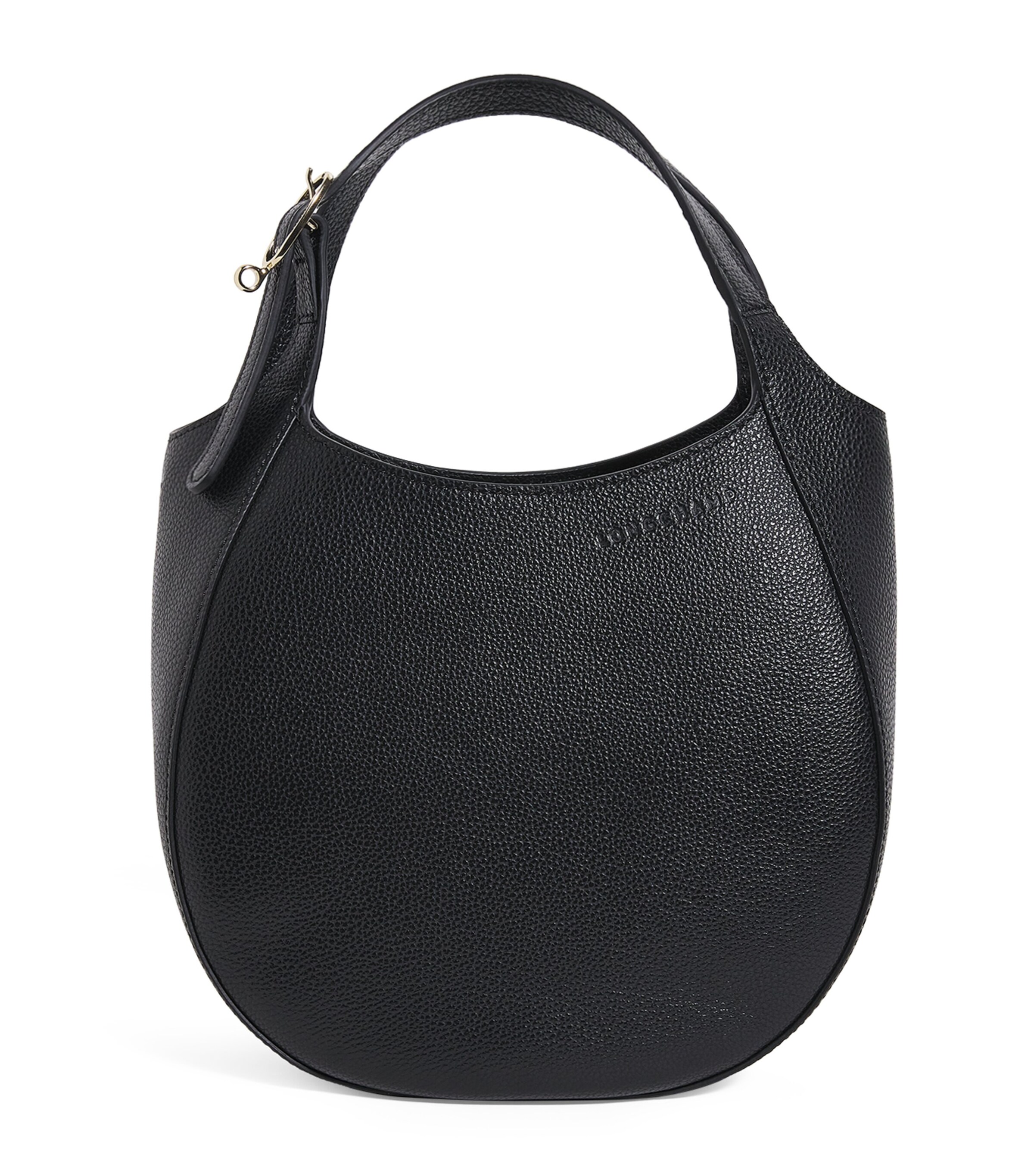 Small Leather Le Foulonné Top-Handle Bag