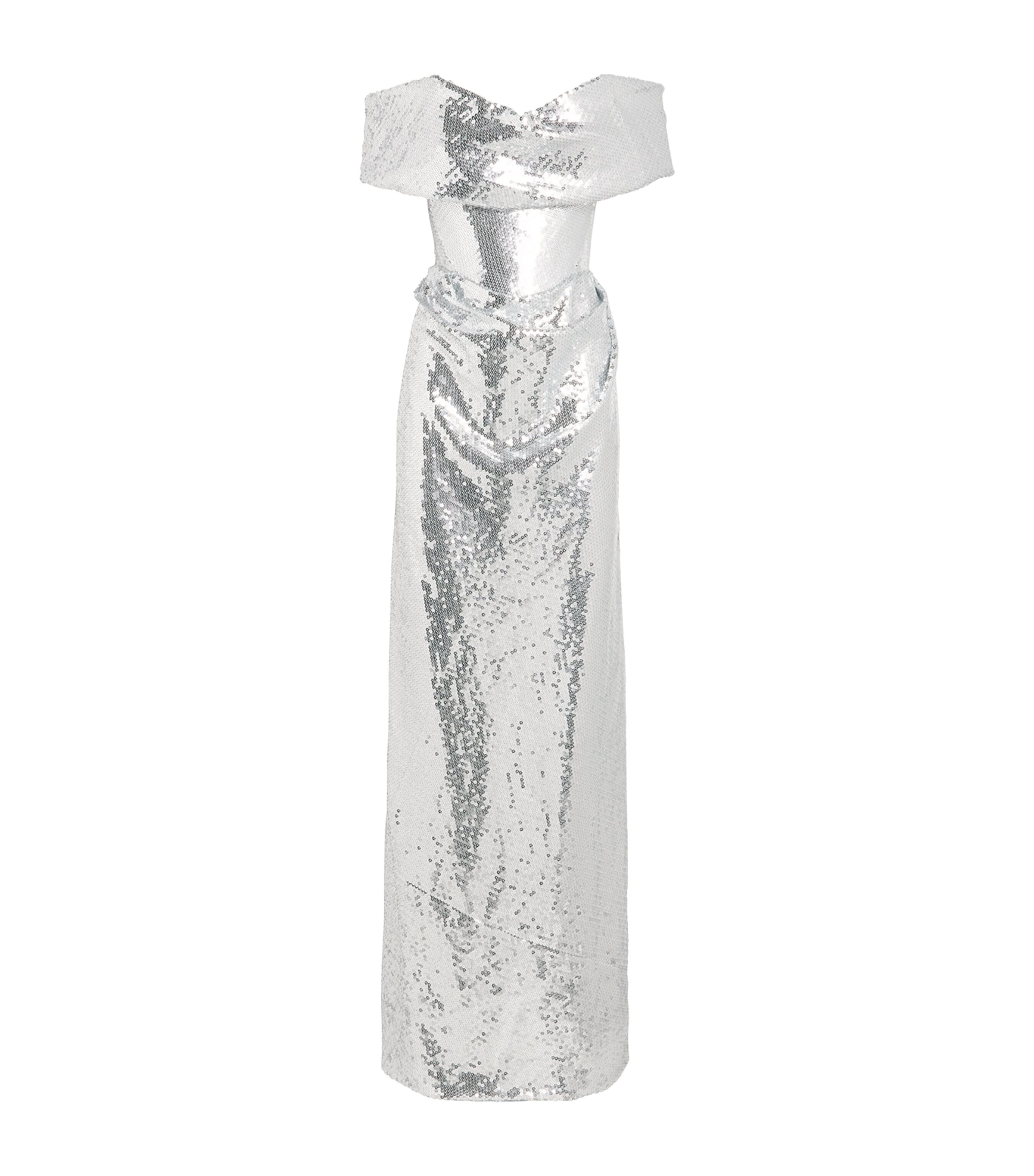 Sequin-Embellished Nova Cocotte Gown