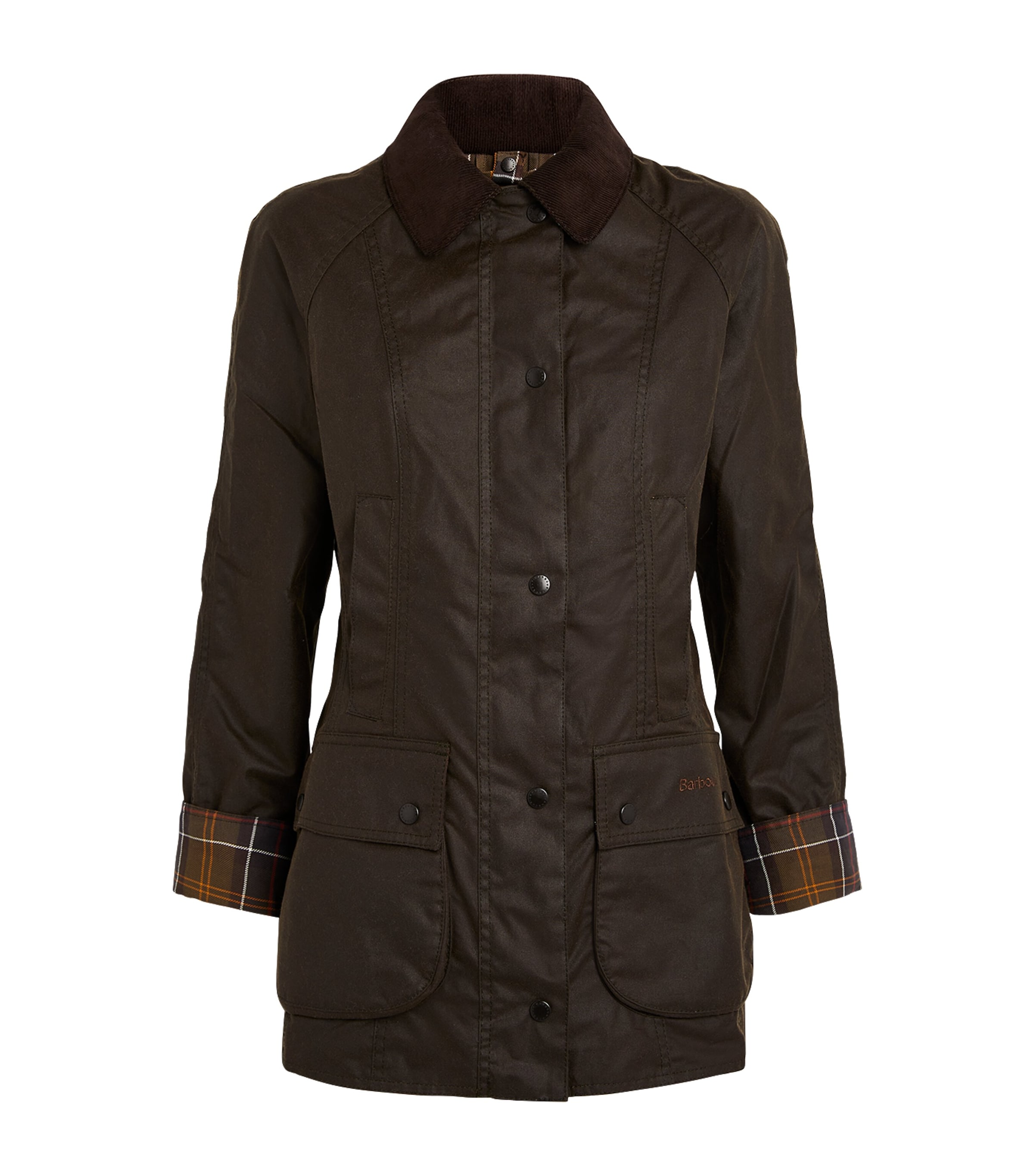 Barbour Womens Classic Beadnell Jacket Olive