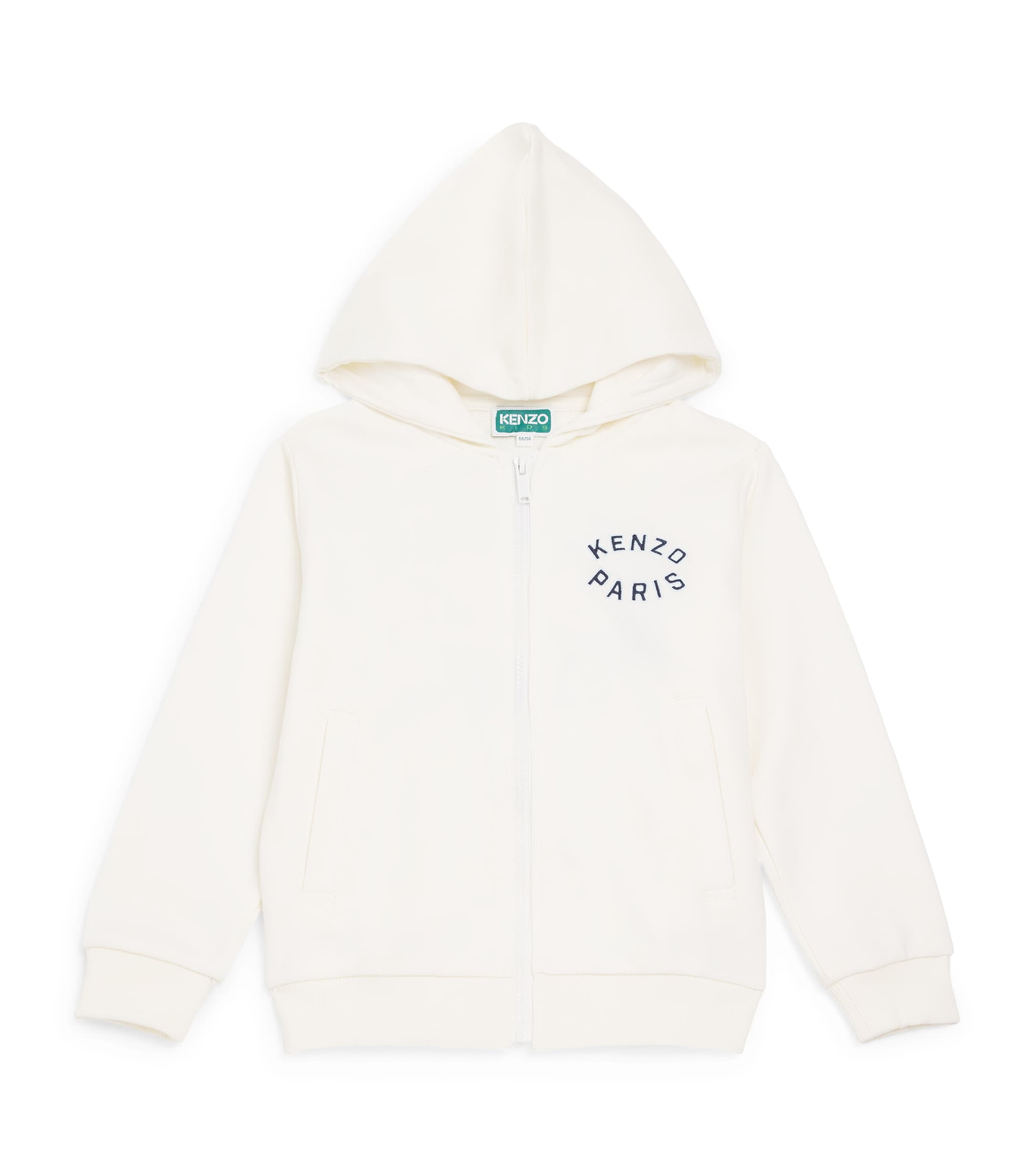 Cotton Zip-Up Logo Hoodie (2-14 Years)