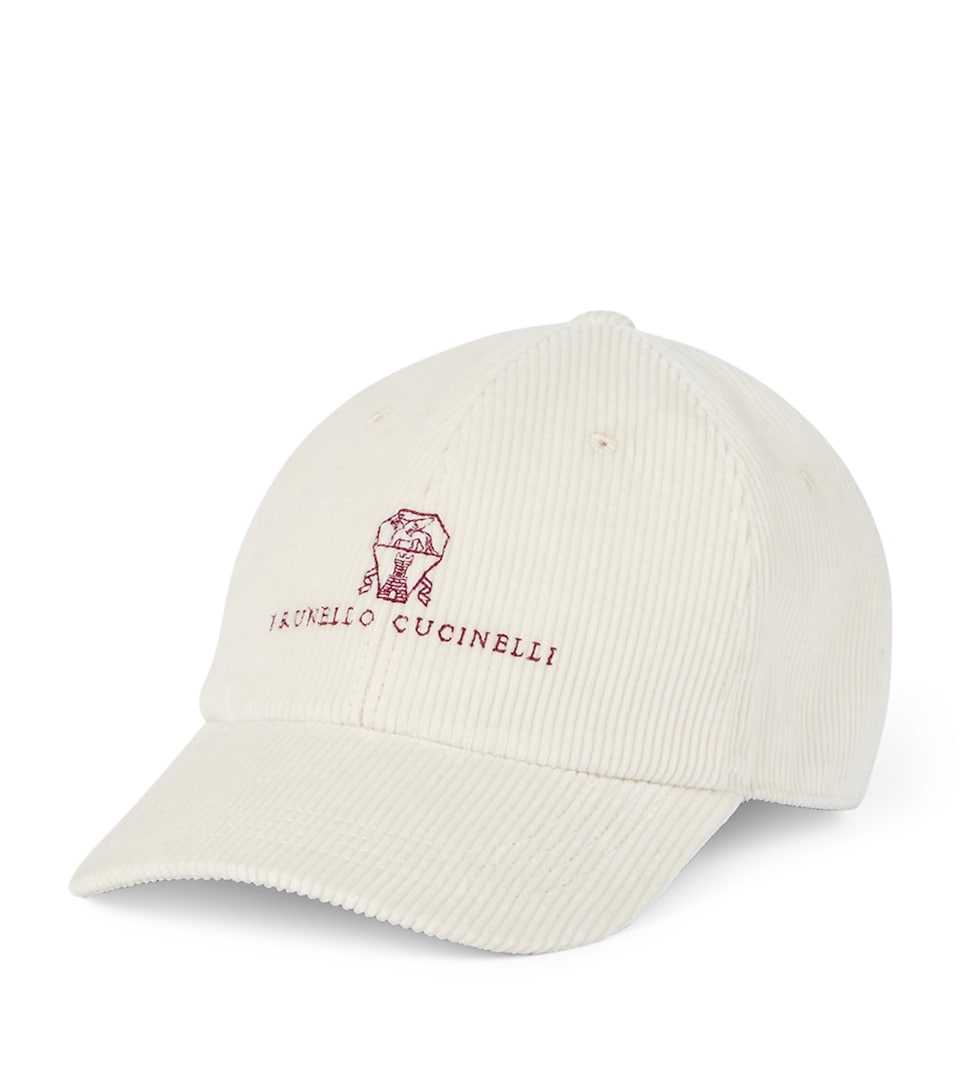 Cotton-Blend Corduroy Cap