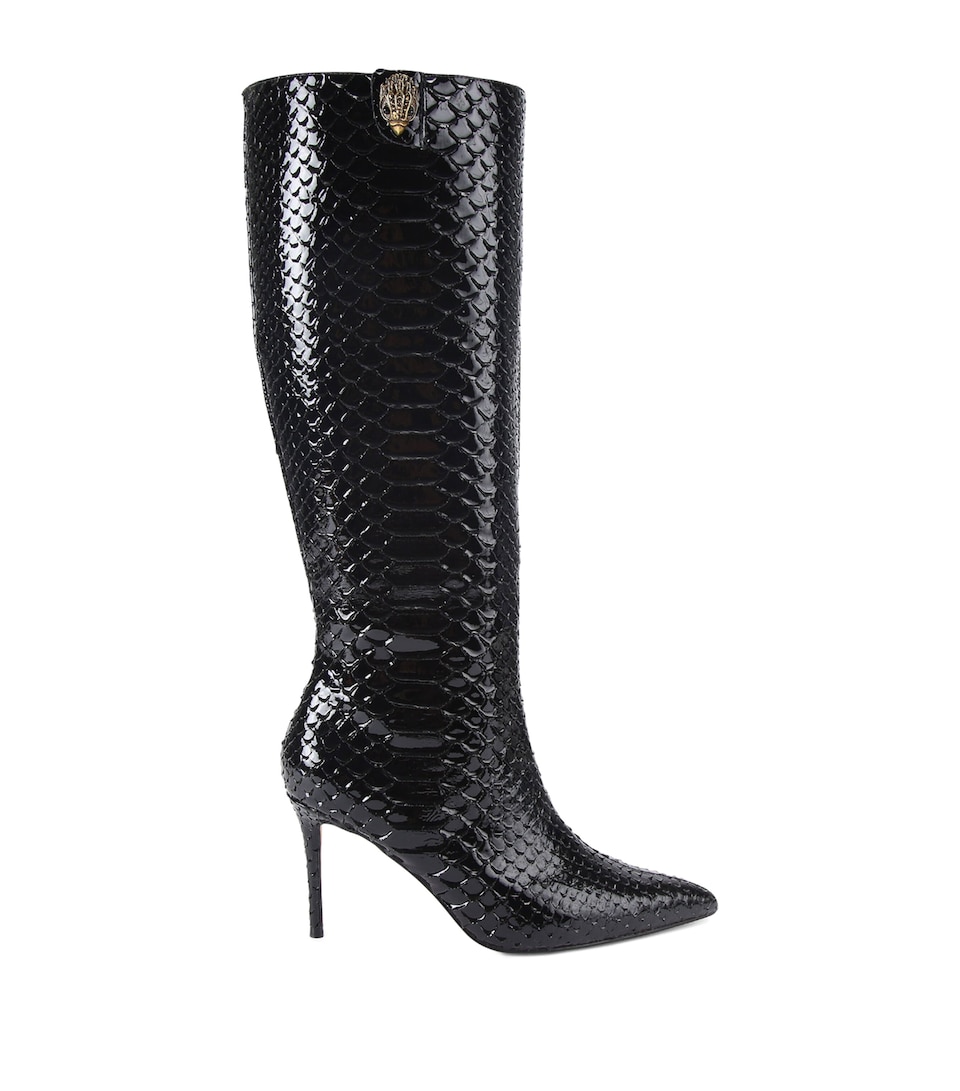 Leather Belgravia Knee-High Boots