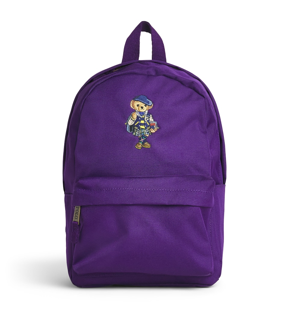 Ralph Lauren Kids Polo Bear Backpack College Purple