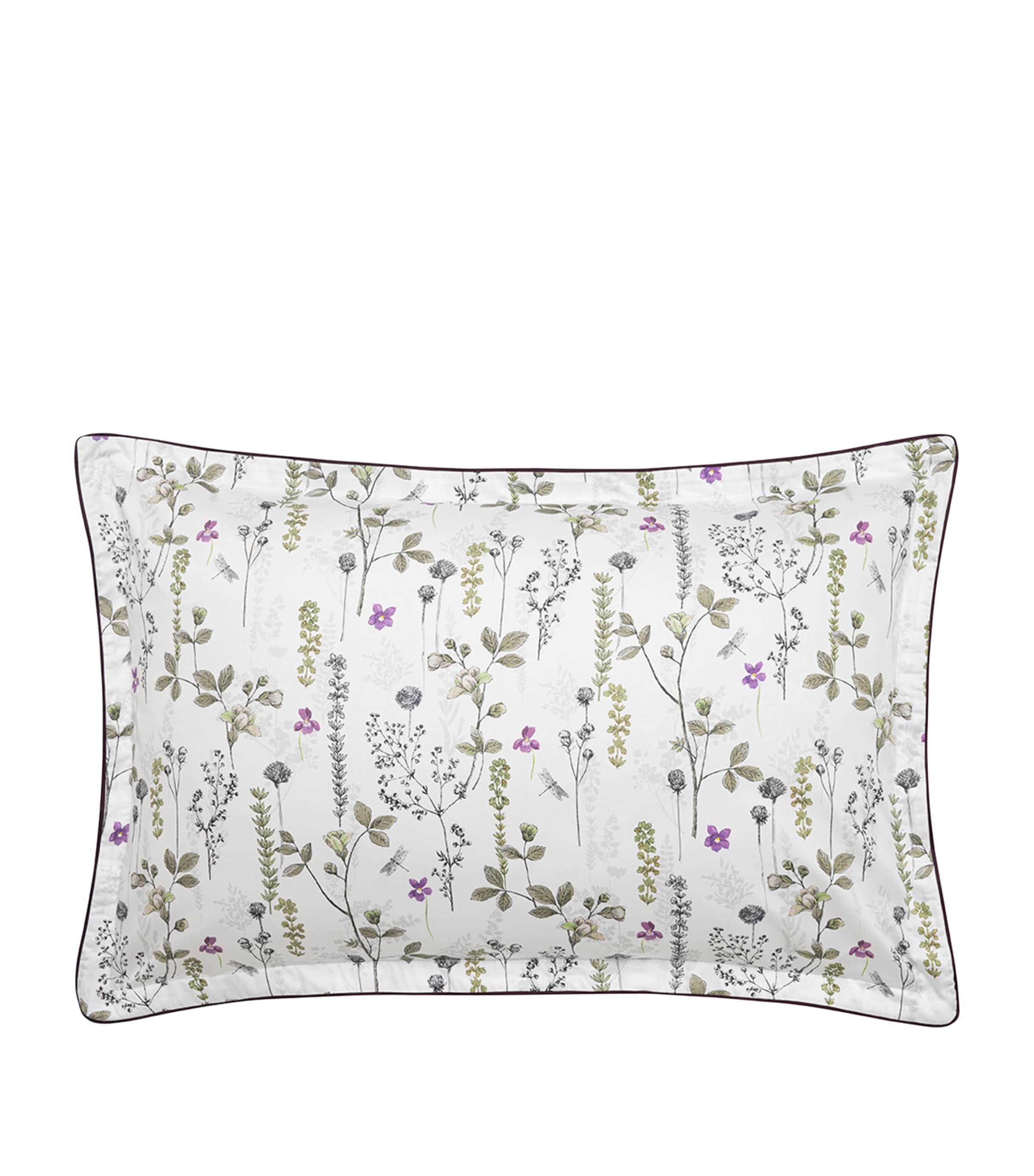 Alexandre Turpault Organic Cotton Bucolique Pillowcase (50cm x 75cm) White