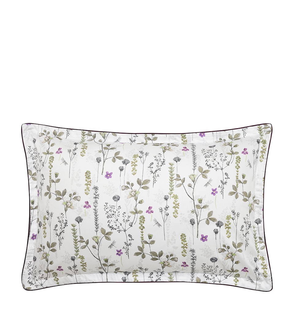 Alexandre Turpault Organic Cotton Bucolique Pillowcase (50cm x 75cm) White