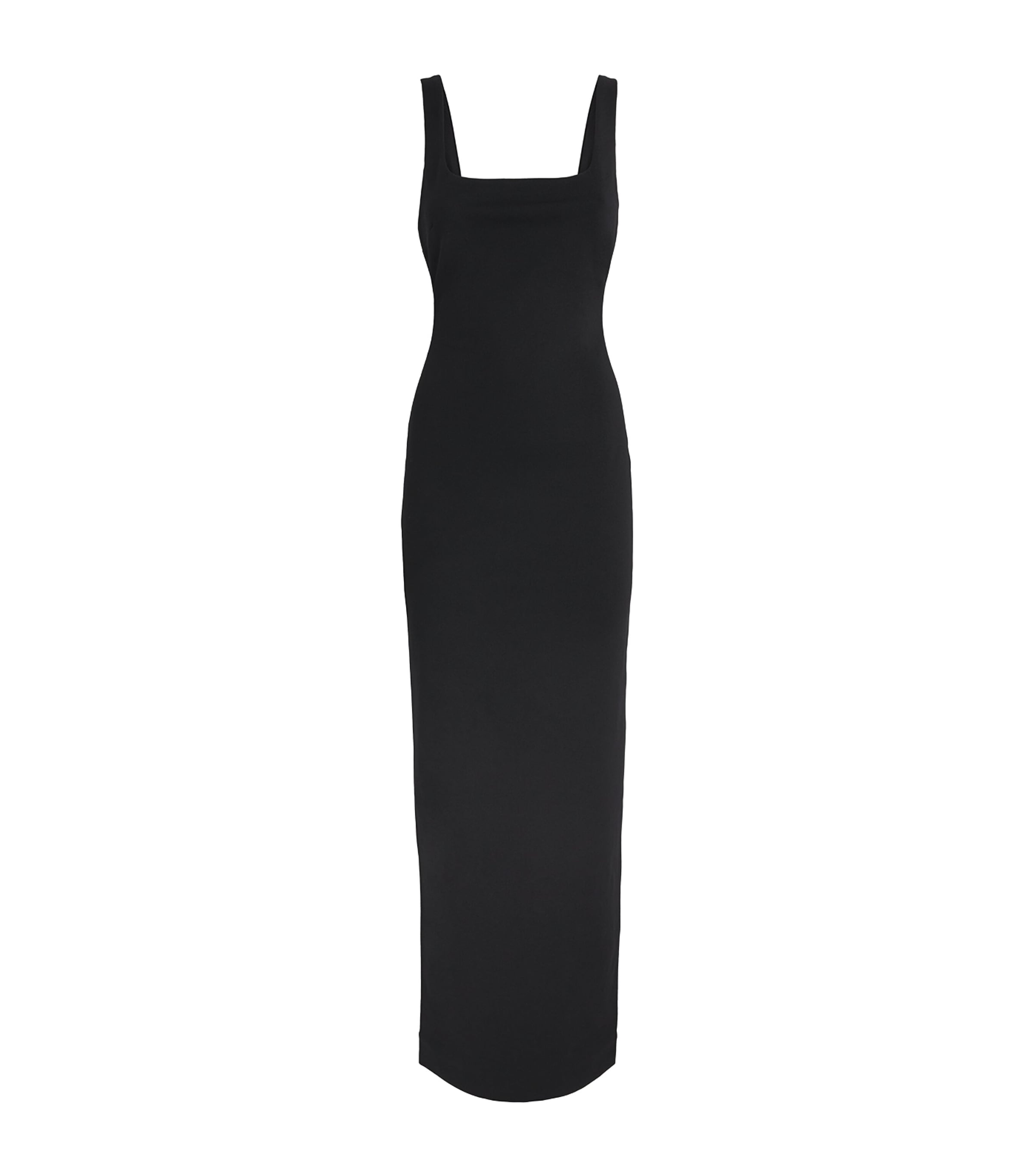 Solace London Womens Crepe Aneila Maxi Dress Black