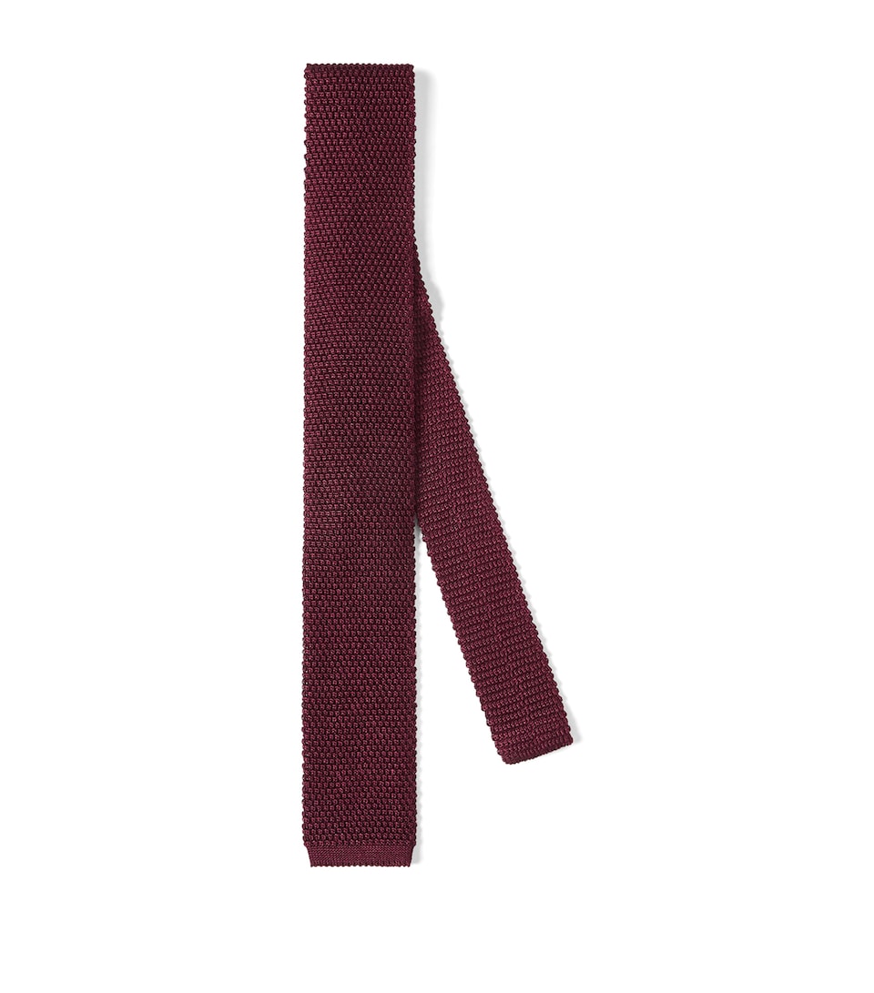 Brunello Cucinelli Silk Knit Tie