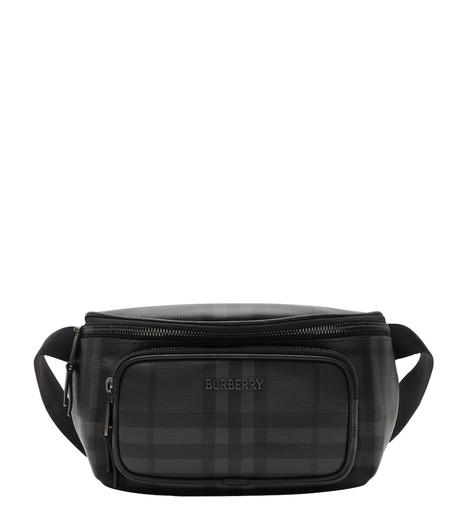 Burberry City Check Belt Bag Iron