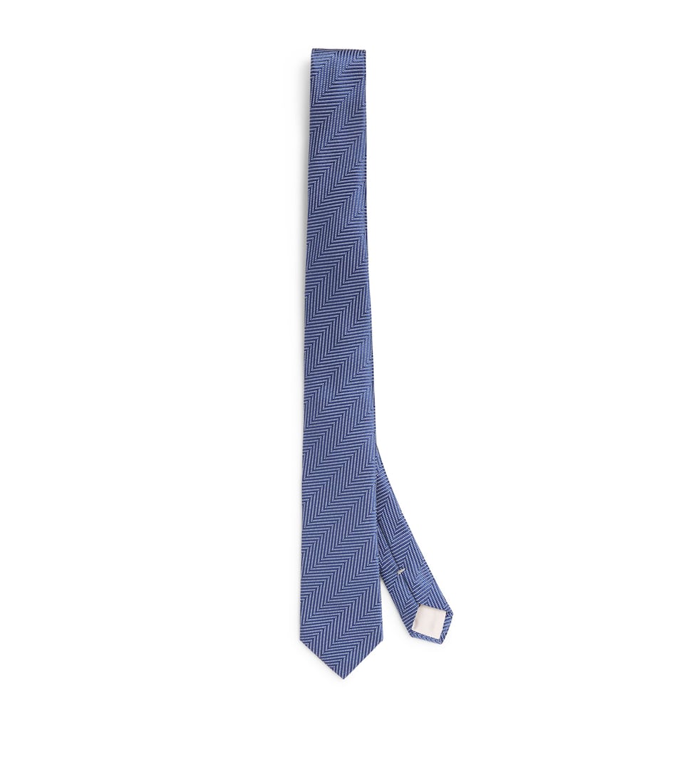 Giorgio Armani Silk Jacquard Tie