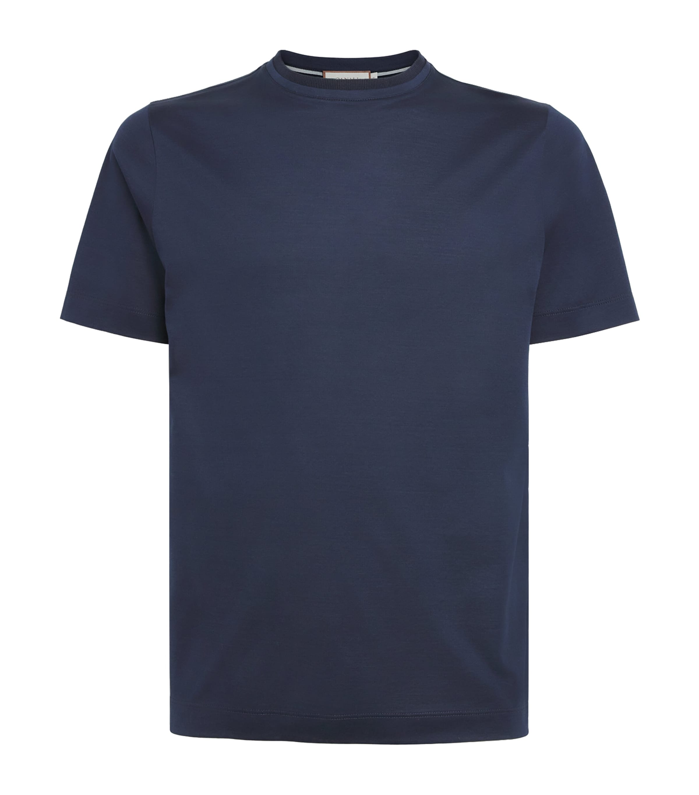 Cotton Double-Neck T-Shirt
