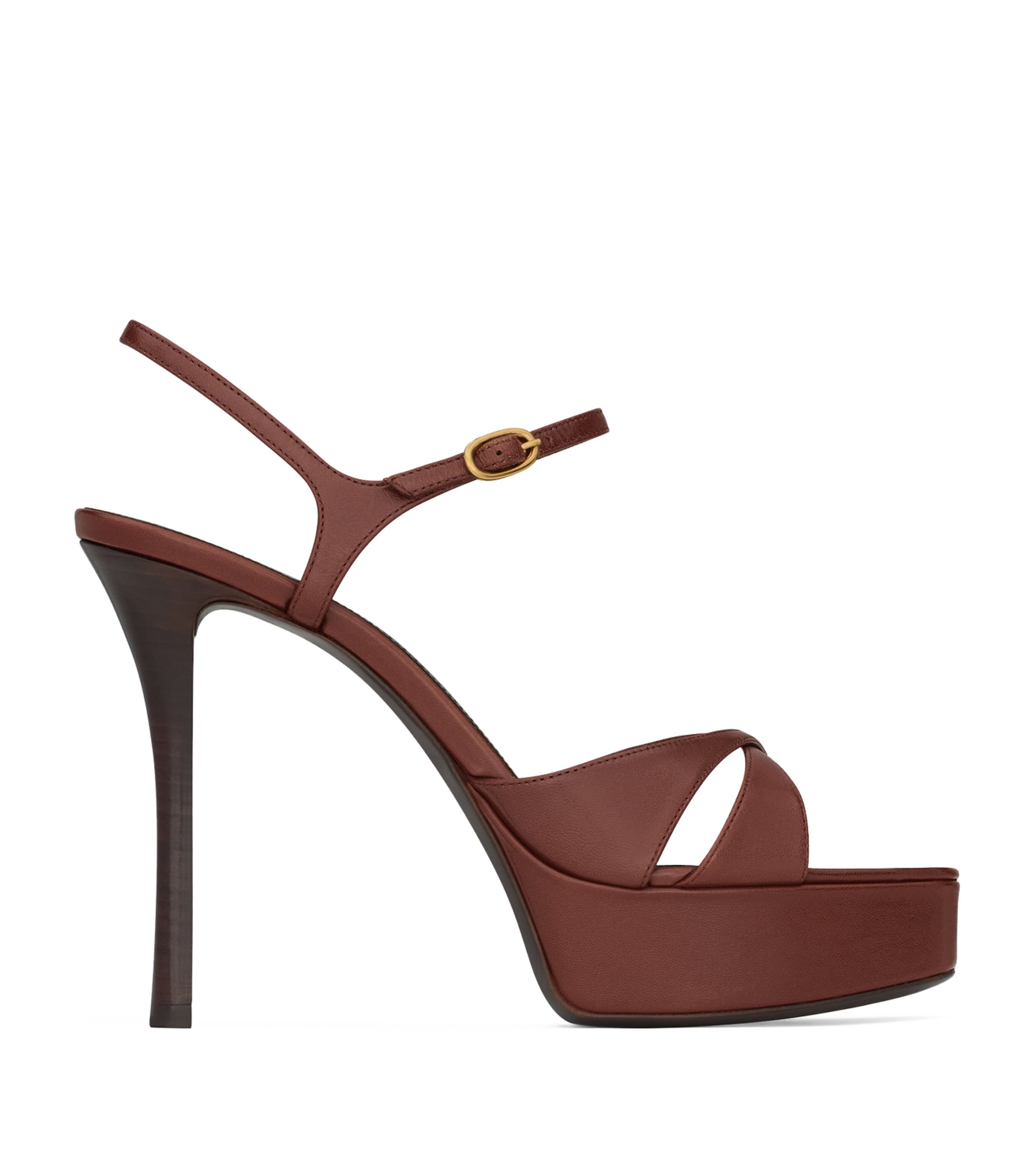 【関税&送料込】Saint Laurent Susan Leather Sandals Saint Laurent Leather Susan Sandals 110 | Harrods US