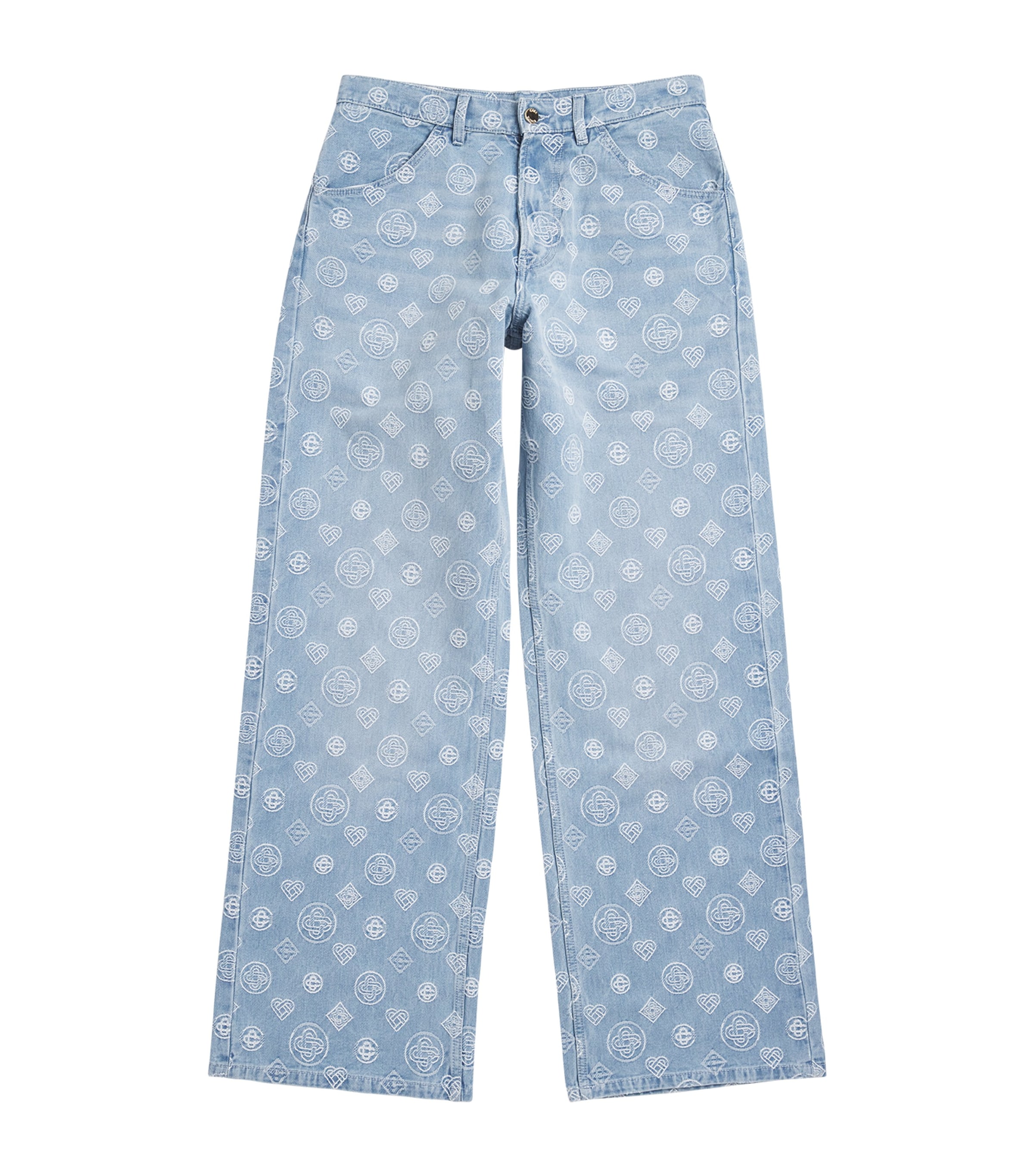 Monogram Relaxed Jeans
