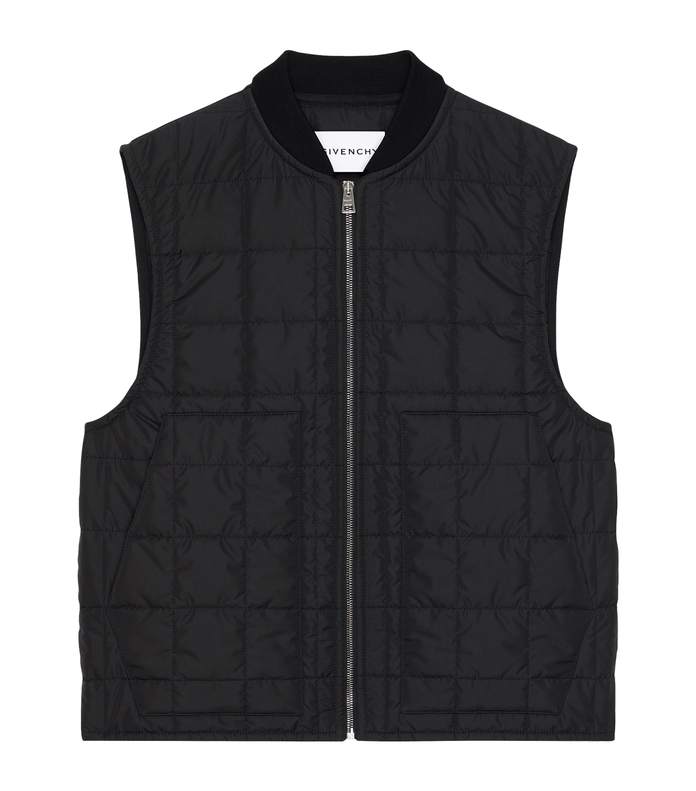 Givenchy Mens Square Quilted Gilet