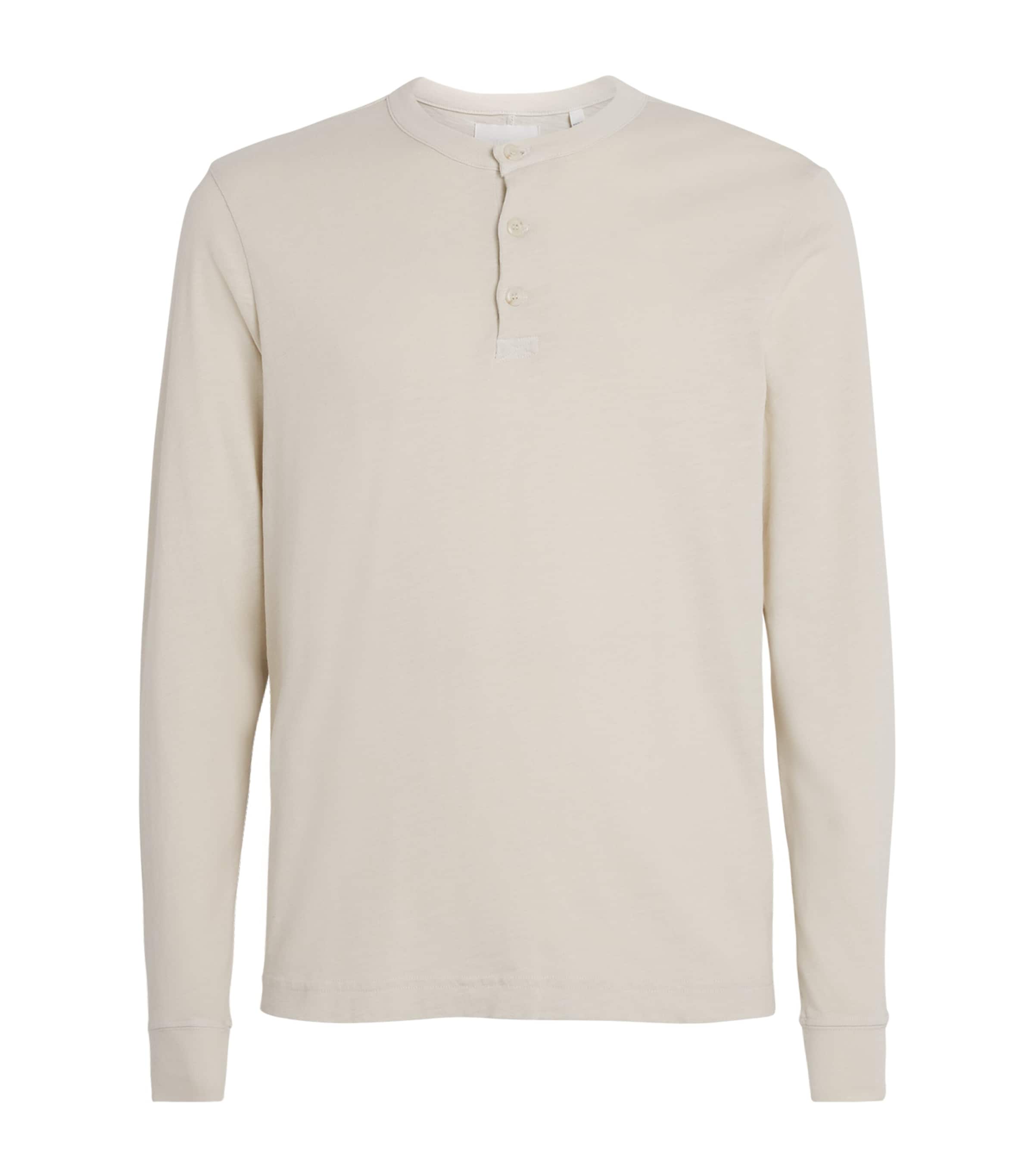 Cotton Henley T-Shirt