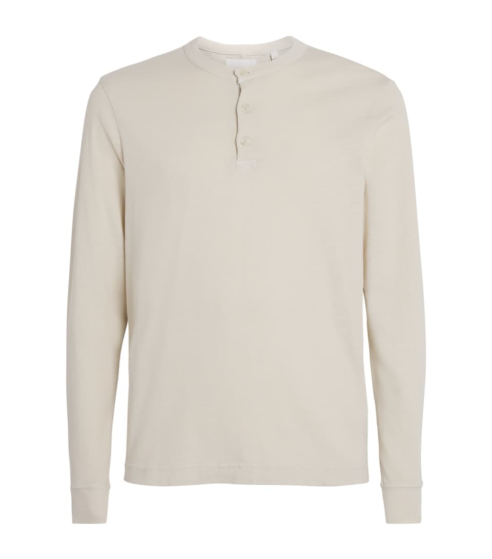 Cotton Henley T-Shirt