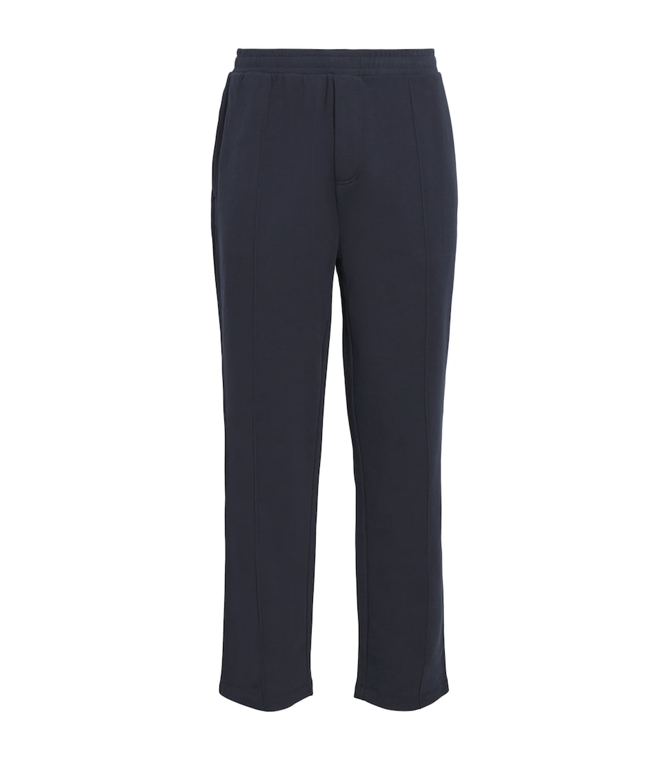 Harrods Mens Cotton Jersey Sweatpants Navy