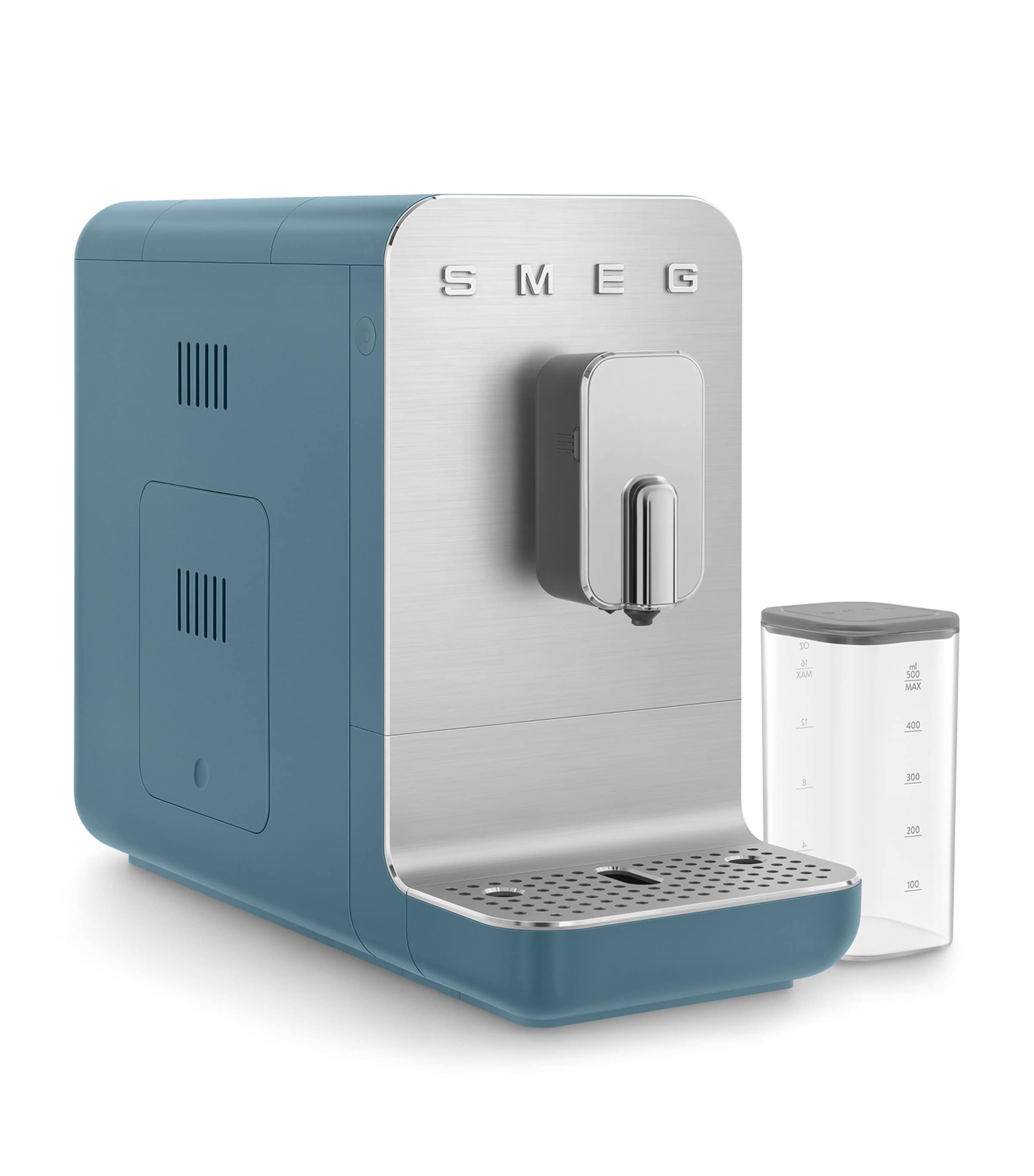 Smeg Bean To Cup Coffee Machine Matte Storm Blue