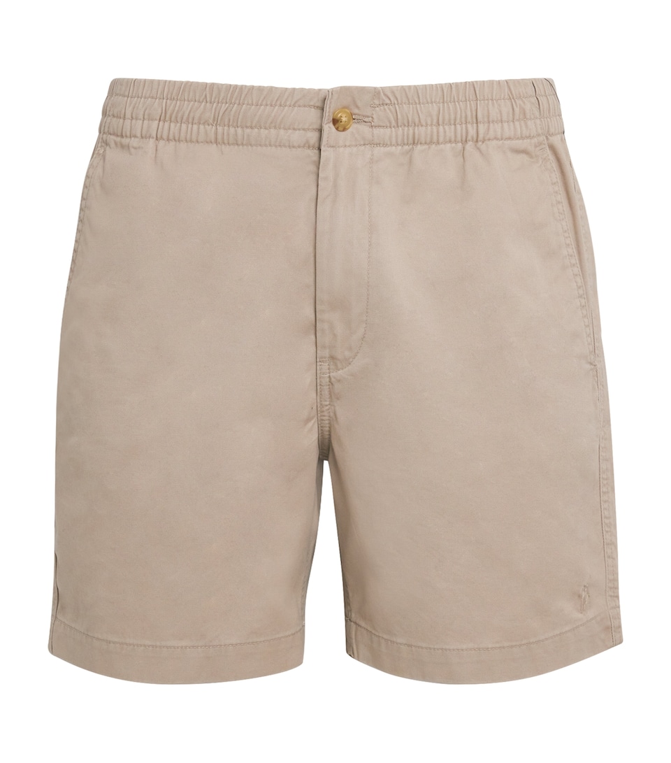 Polo Ralph Lauren Mens Stretch-Cotton Prepster Shorts Cla Tan