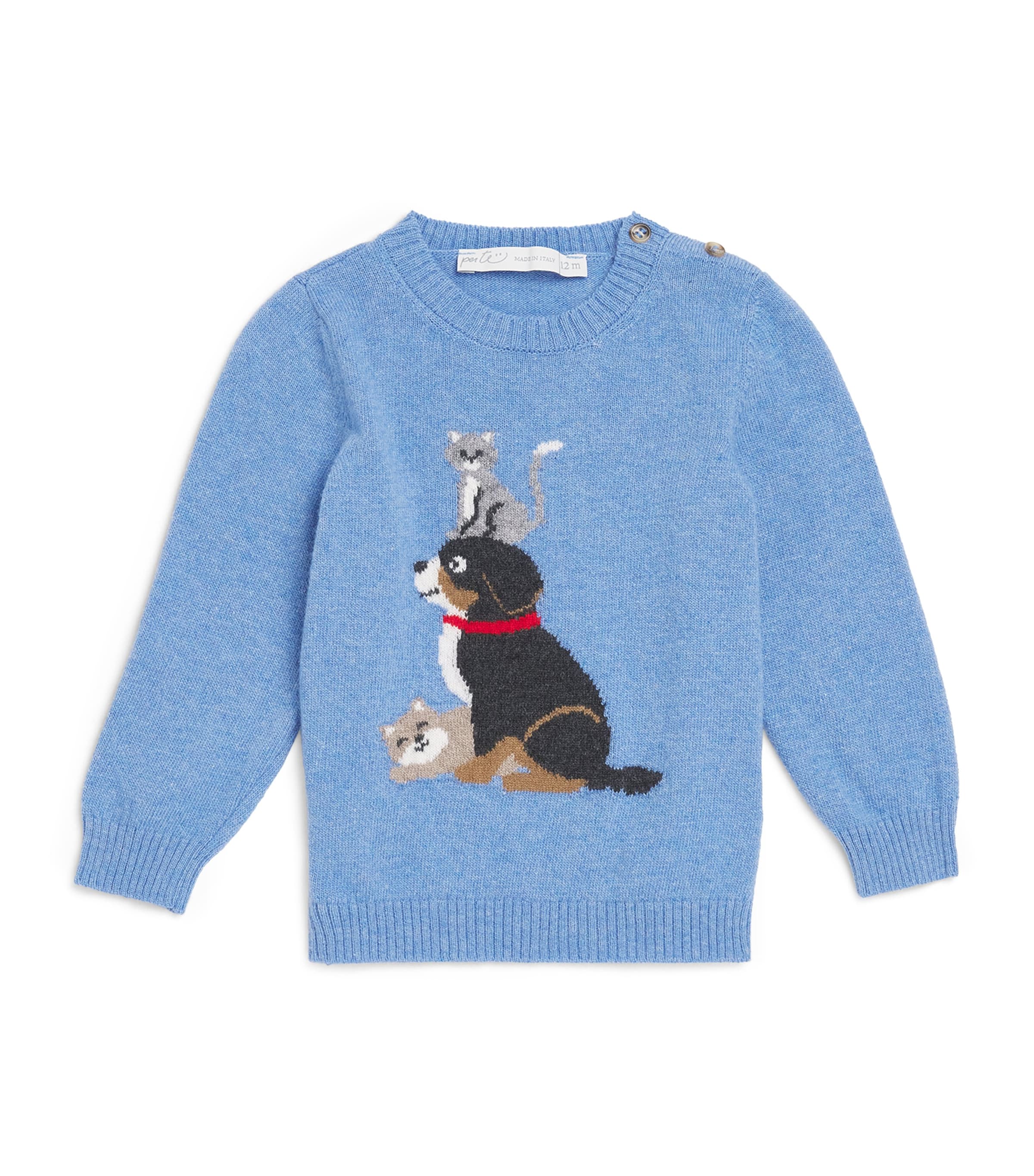 Per Te Dog and Cat Sweater (3 Months-2 Years) Carta Da Zucchero
