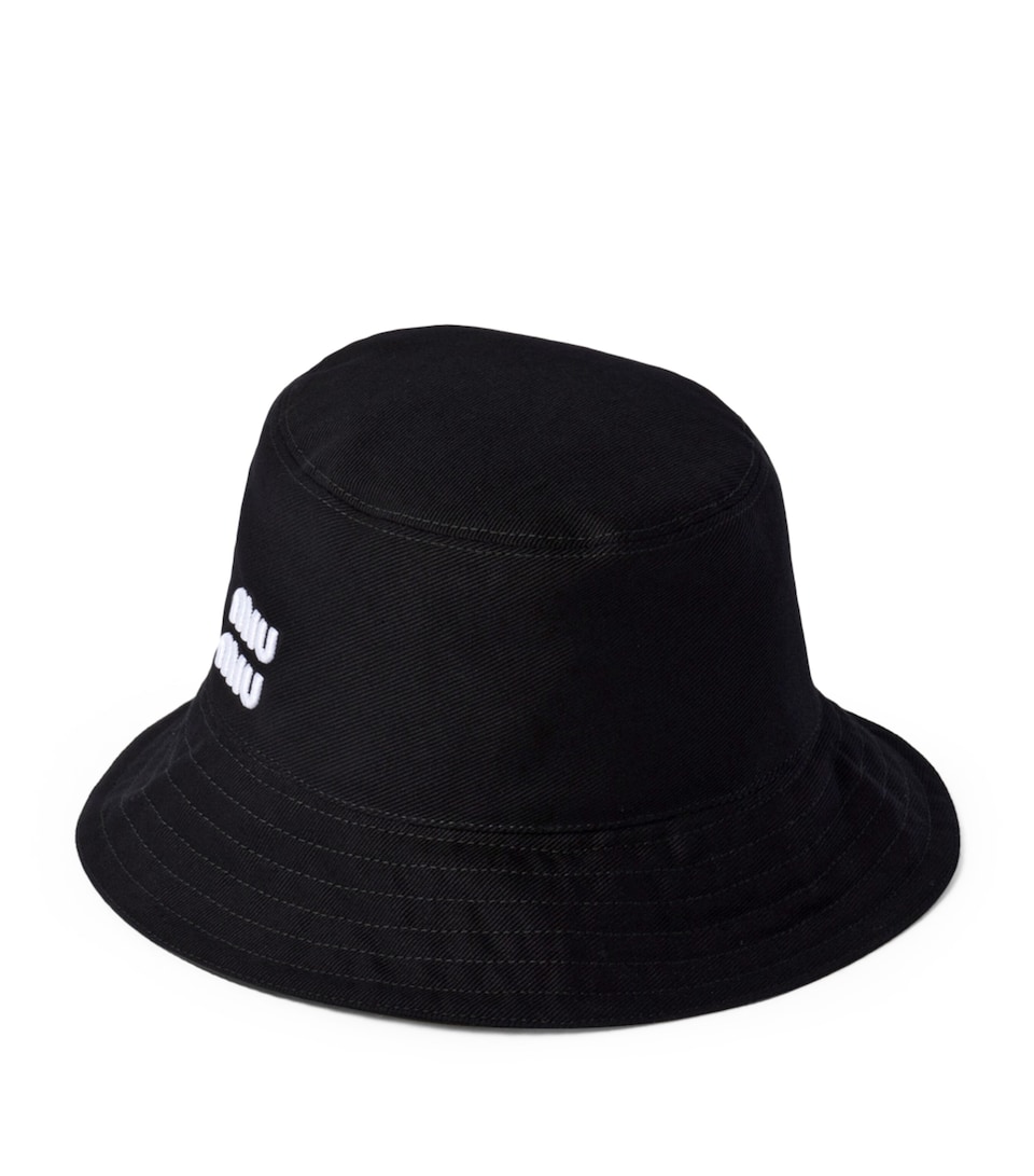Cotton Logo Bucket Hat