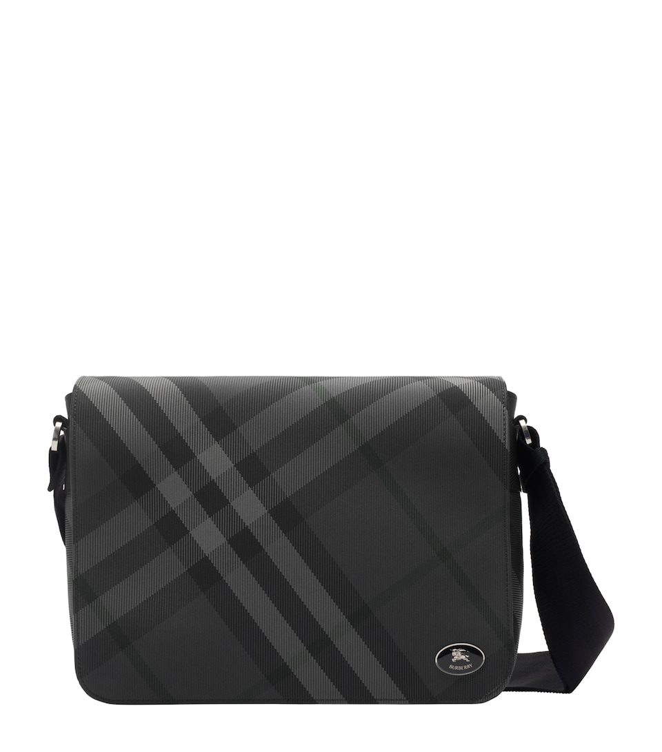 Grid Messenger Bag