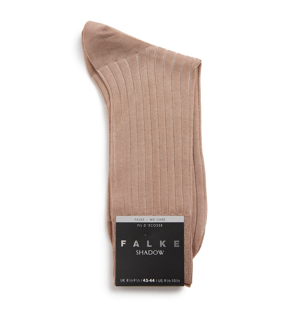 Cotton-Blend Shadow Socks