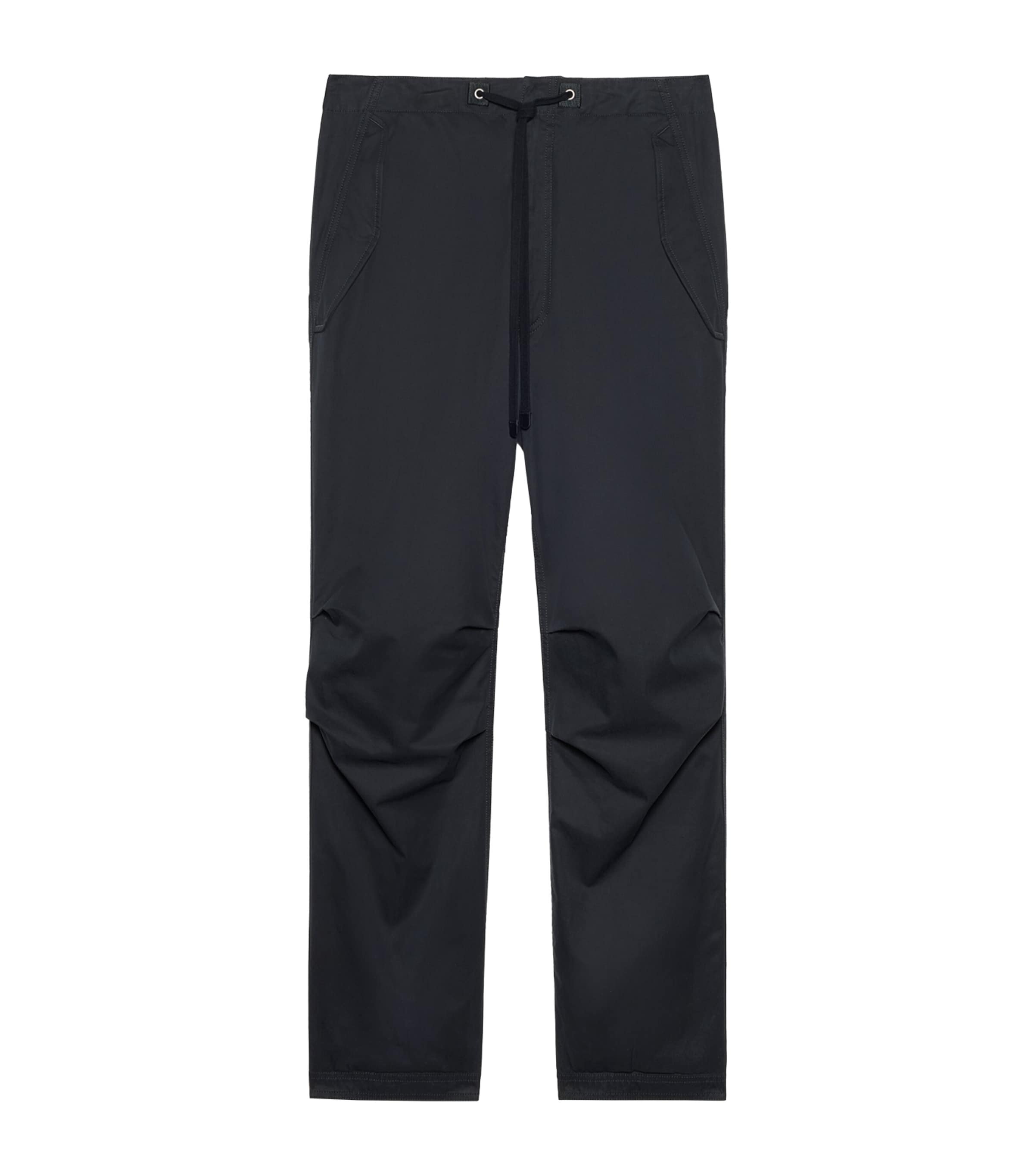 TOM FORD Mens Cotton Drawstring Straight Trousers Naa