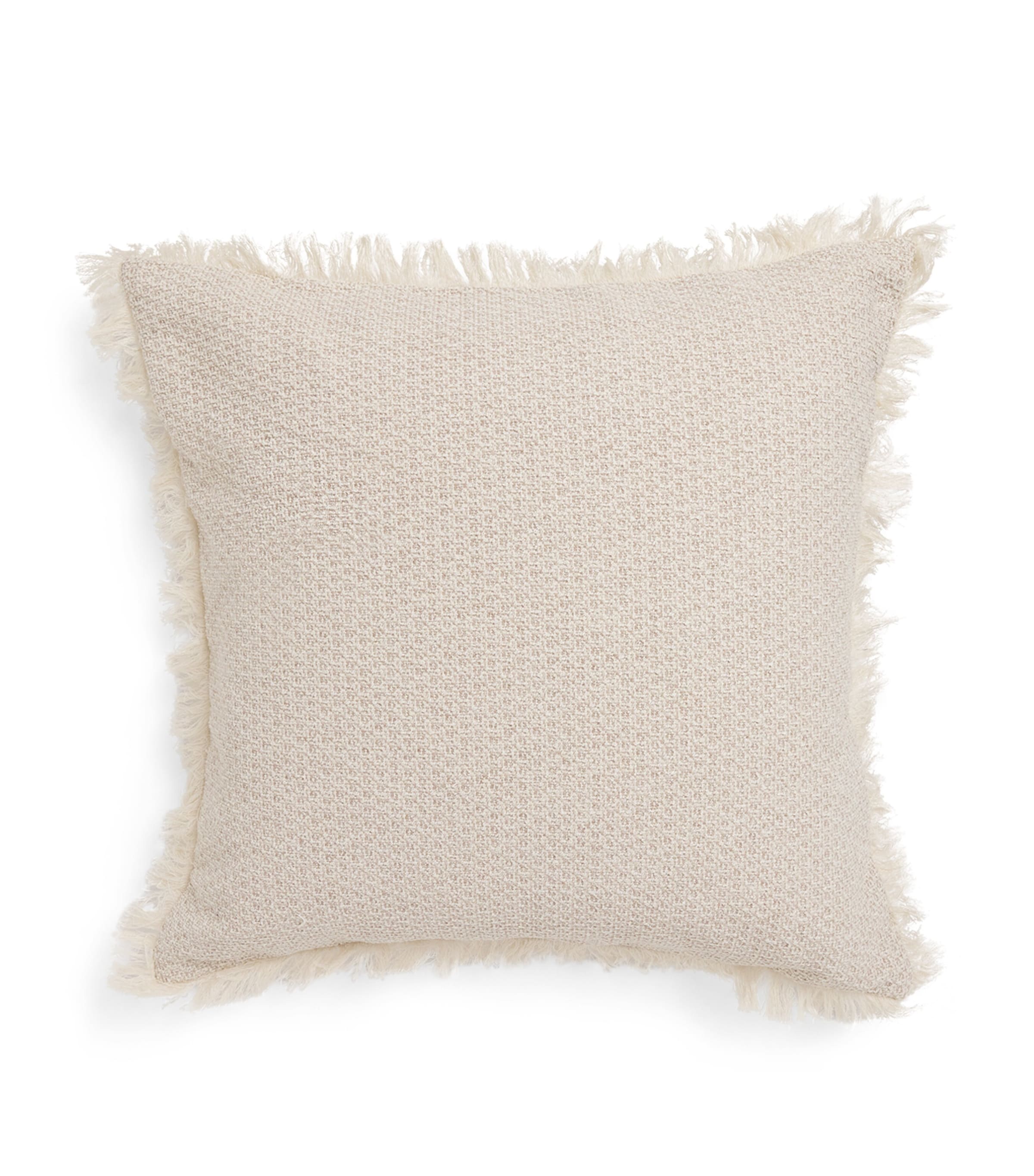 Peter Reed Textured Fringe Torcello Cushion (50cm x 50cm) Neutral