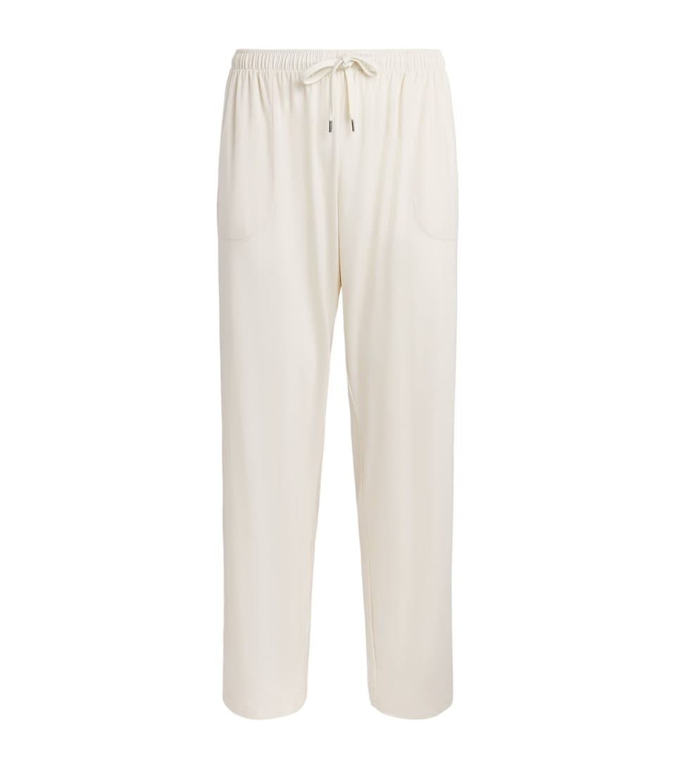 Derek Rose Mens Basel Lounge Trousers Bei