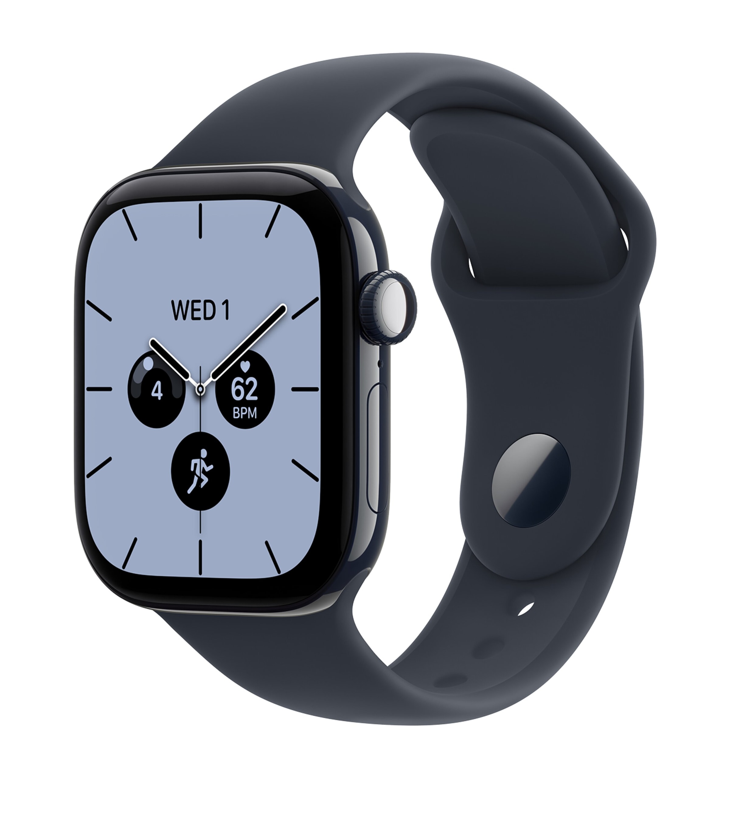 Apple Apple Watch Series 12 GPS + Cellular – Night Blue Ceramic with Navy Blue Sport Band, 42mm, Small/Medium Night Blue Ceramic