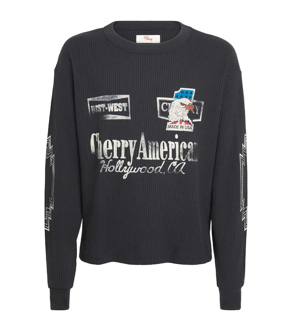 Best West Logo Thermal Long-Sleeve T-Shirt