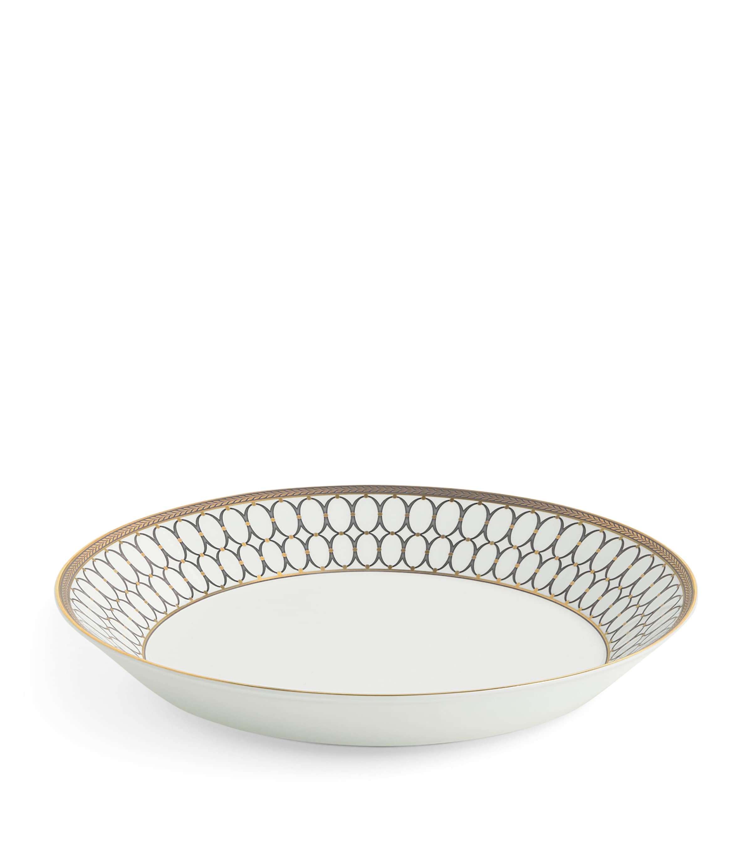 Wedgwood Renaissance Grey Deep Plate (27cm) Grey