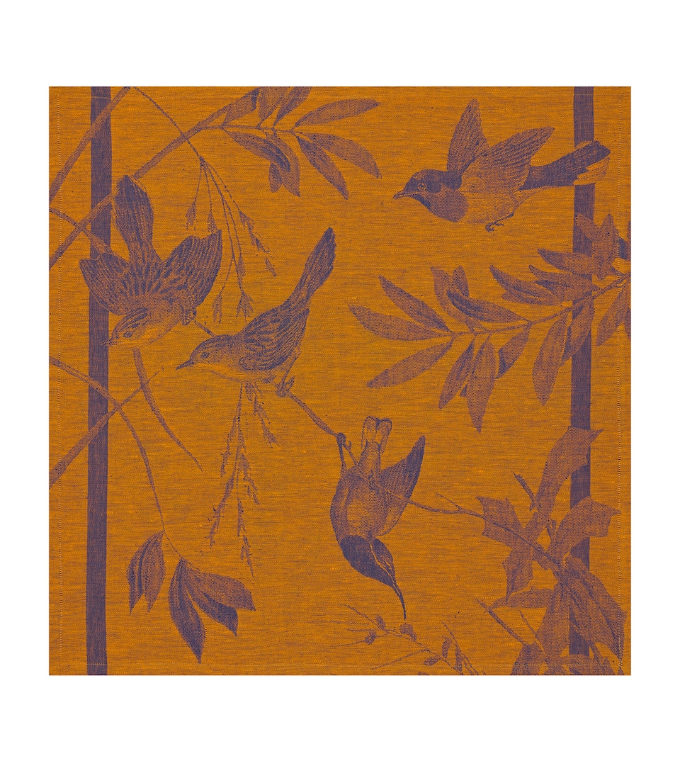 x Quinsaï Linen Volière Napkin (58cm x 58cm)