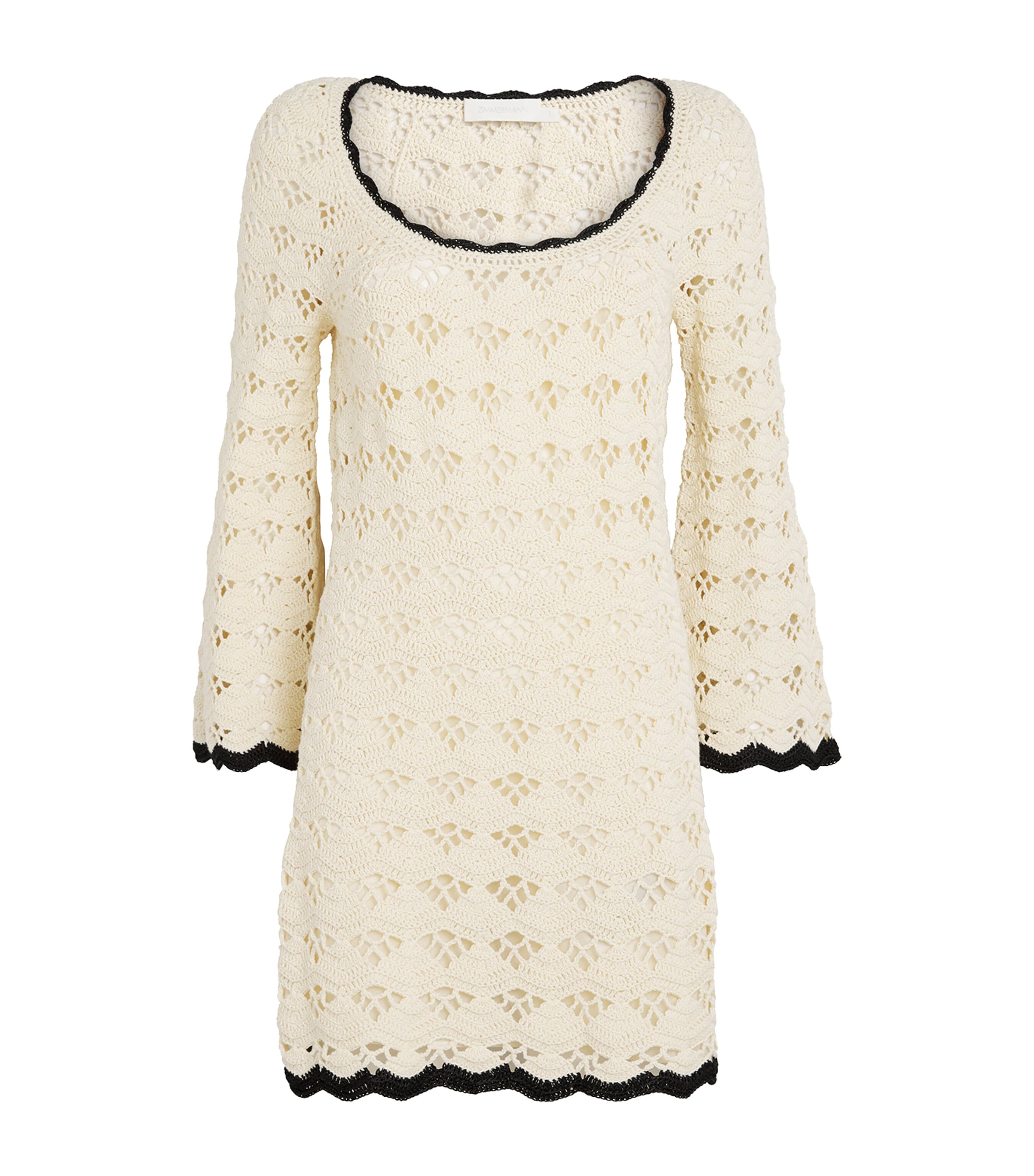 Cotton Crochet Rhiannon Mini Dress