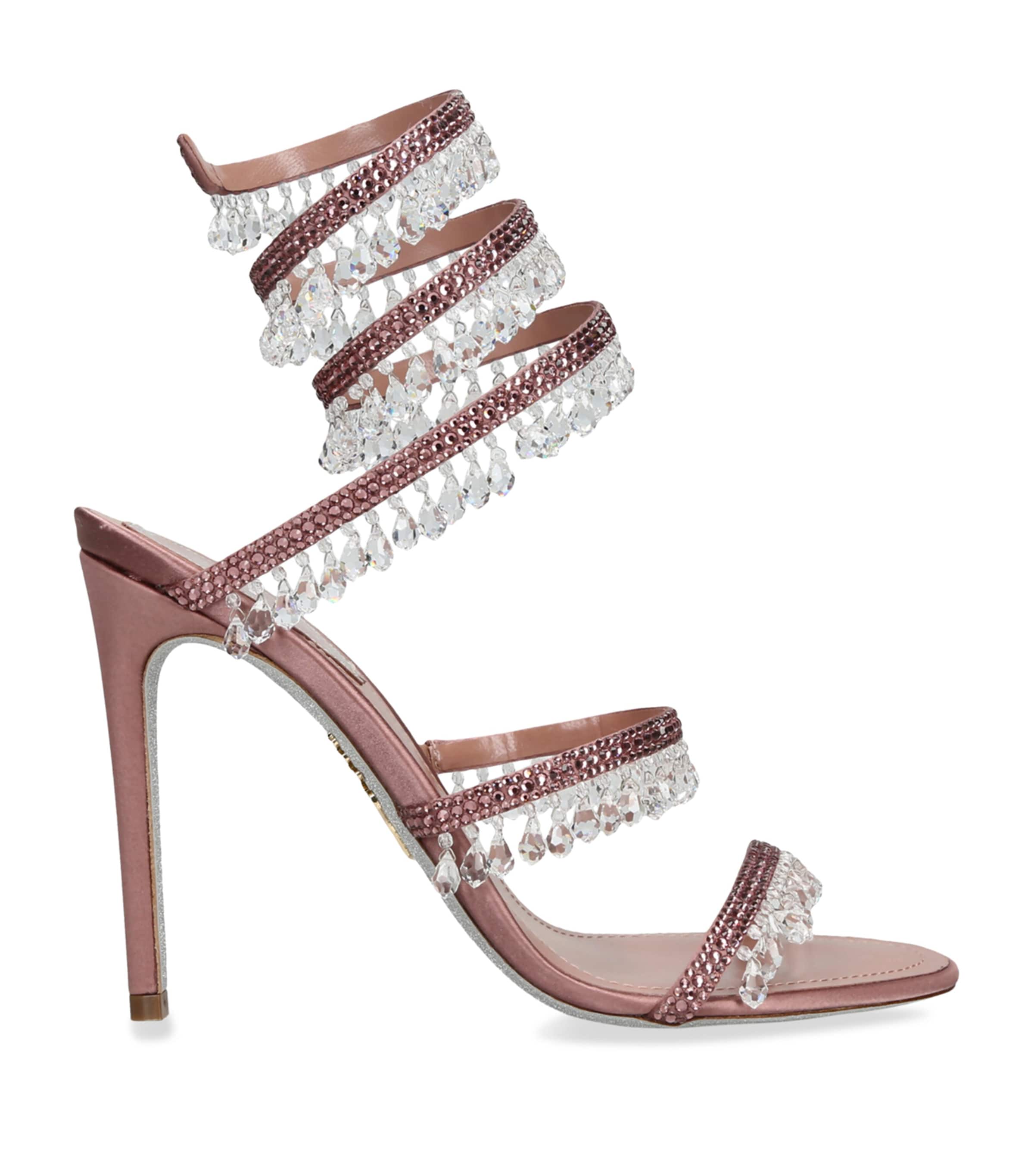 Satin Chandelier Sandals 105