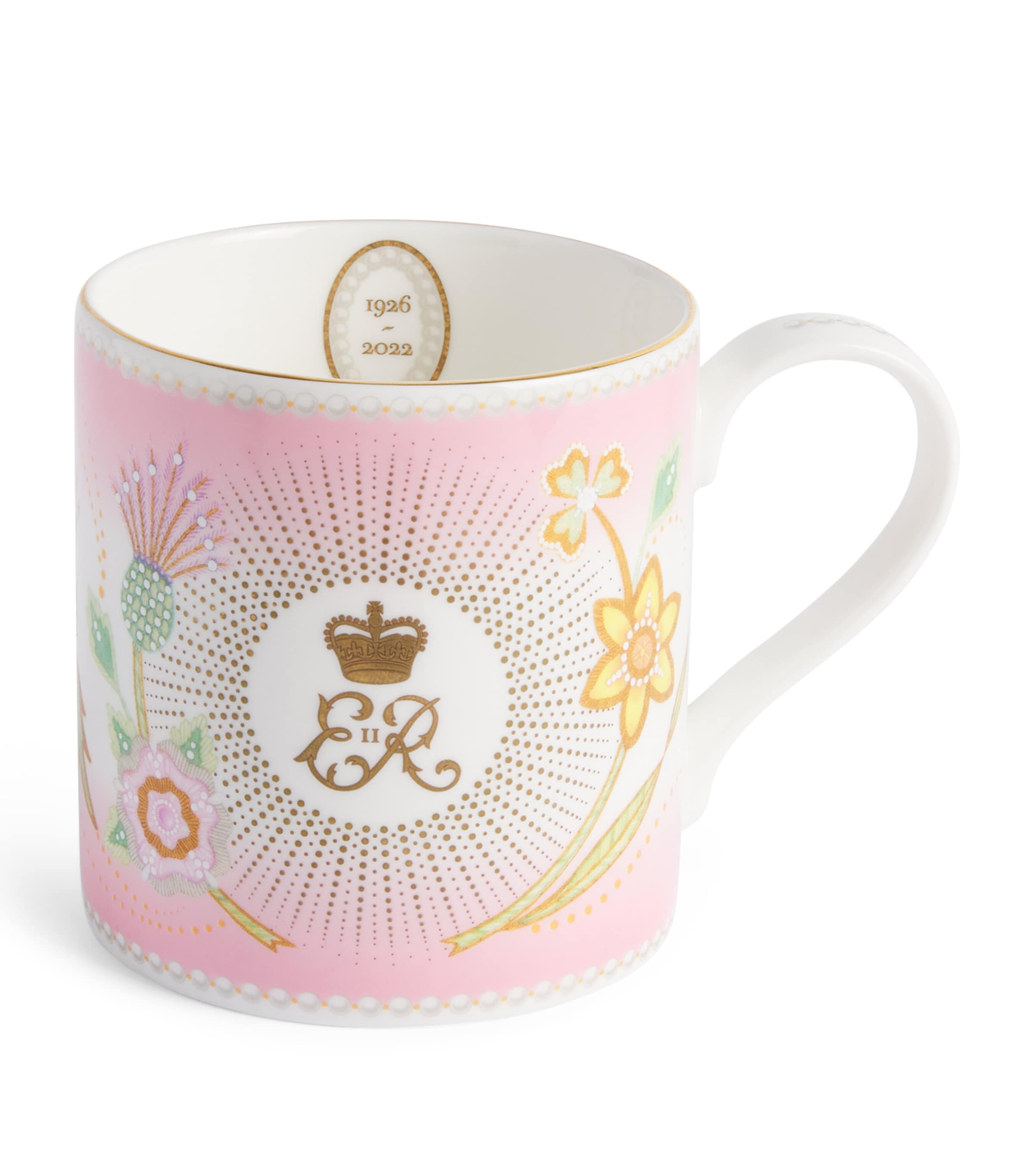 Harrods Fine Bone China Queen Elizabeth II Centenary Mug