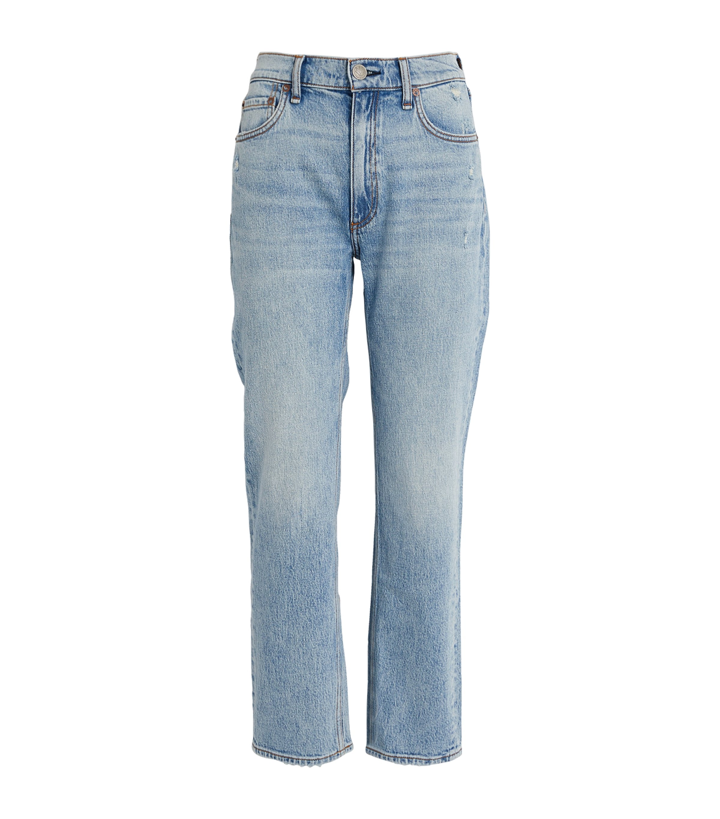 Harlow Mid-Rise Straight Jeans