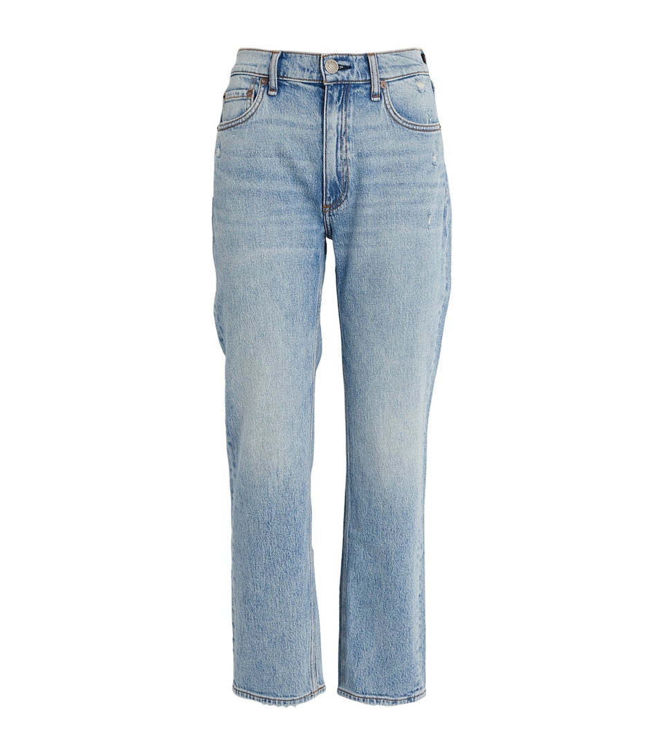 Harlow Mid-Rise Straight Jeans