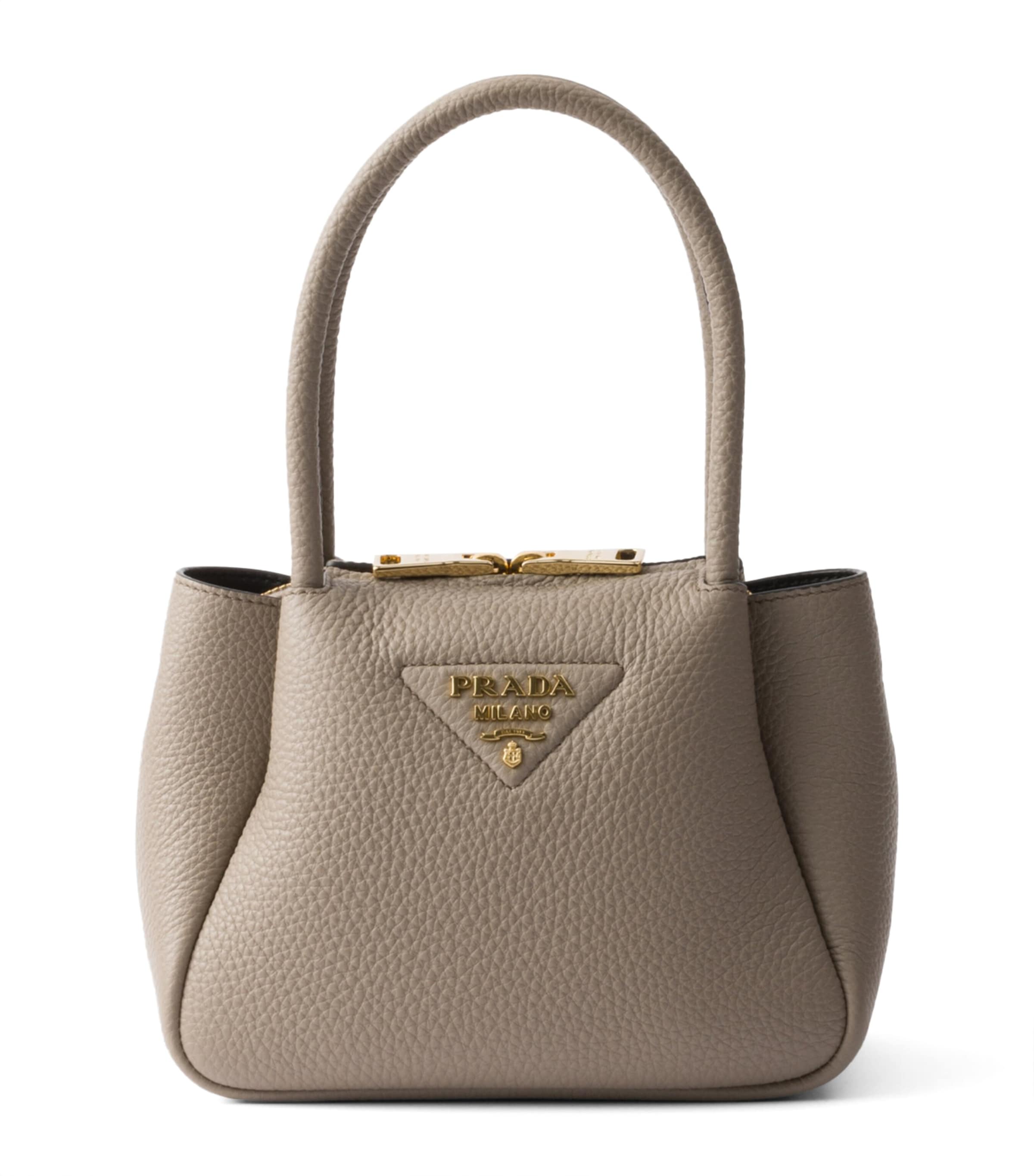 Mini Leather Top-Handle Bag