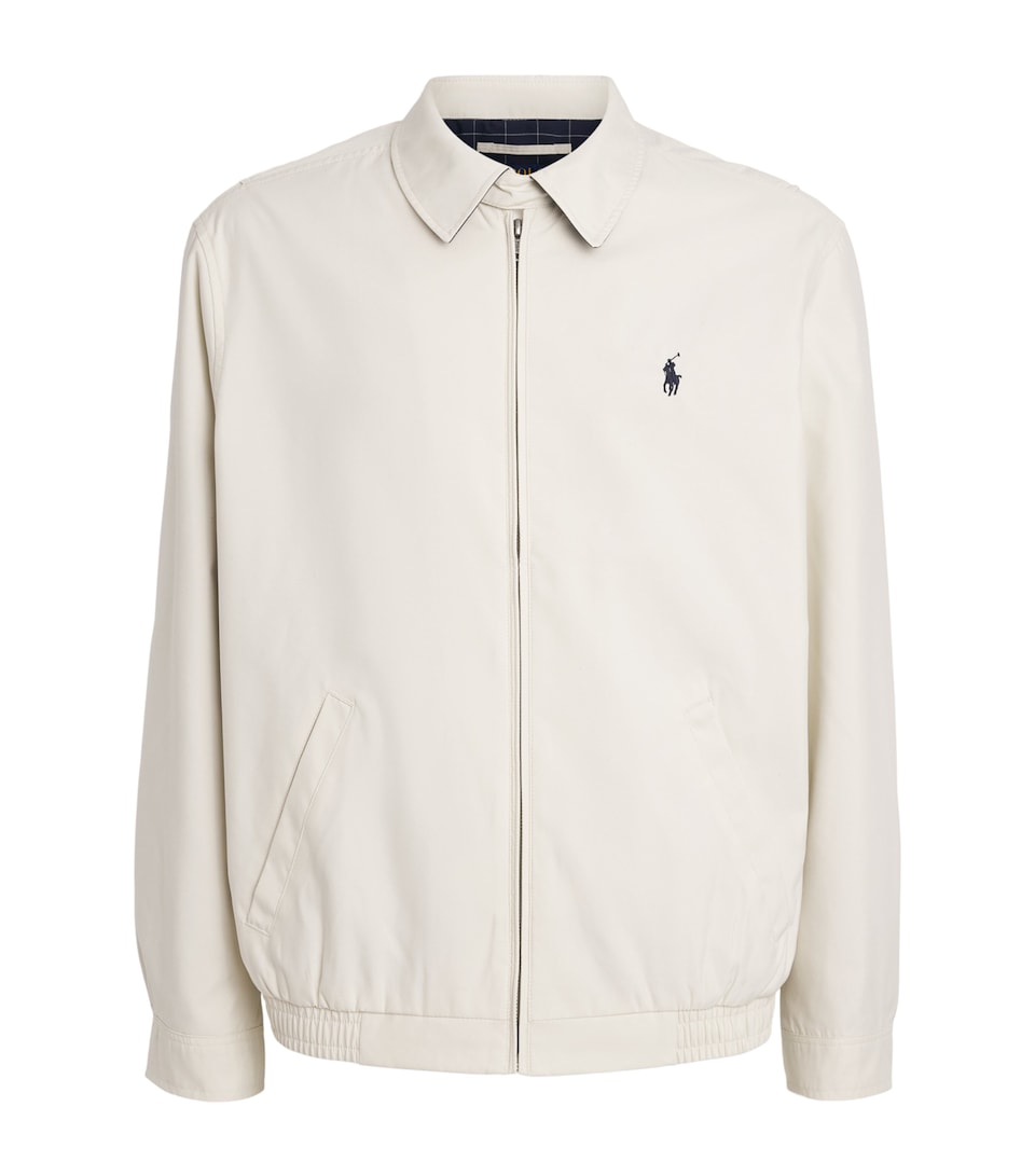 Polo Ralph Lauren Mens Lined Polo Pony Jacket New Stone