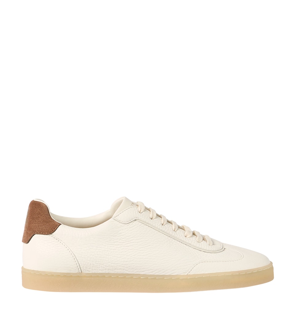 Brunello Cucinelli Leather Low-Top Sneakers