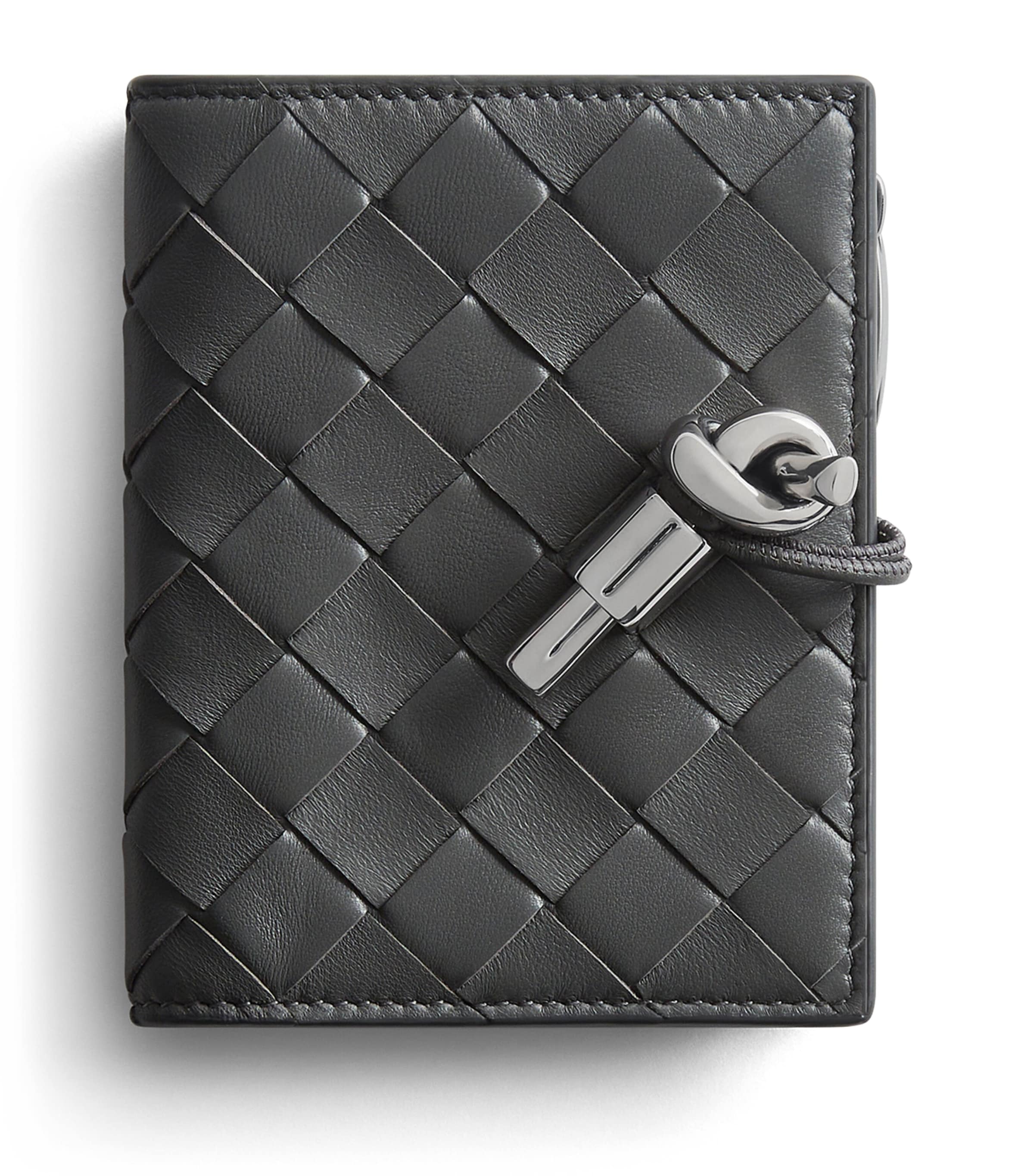 Bottega Veneta Small Leather Andiamo Bifold Wallet