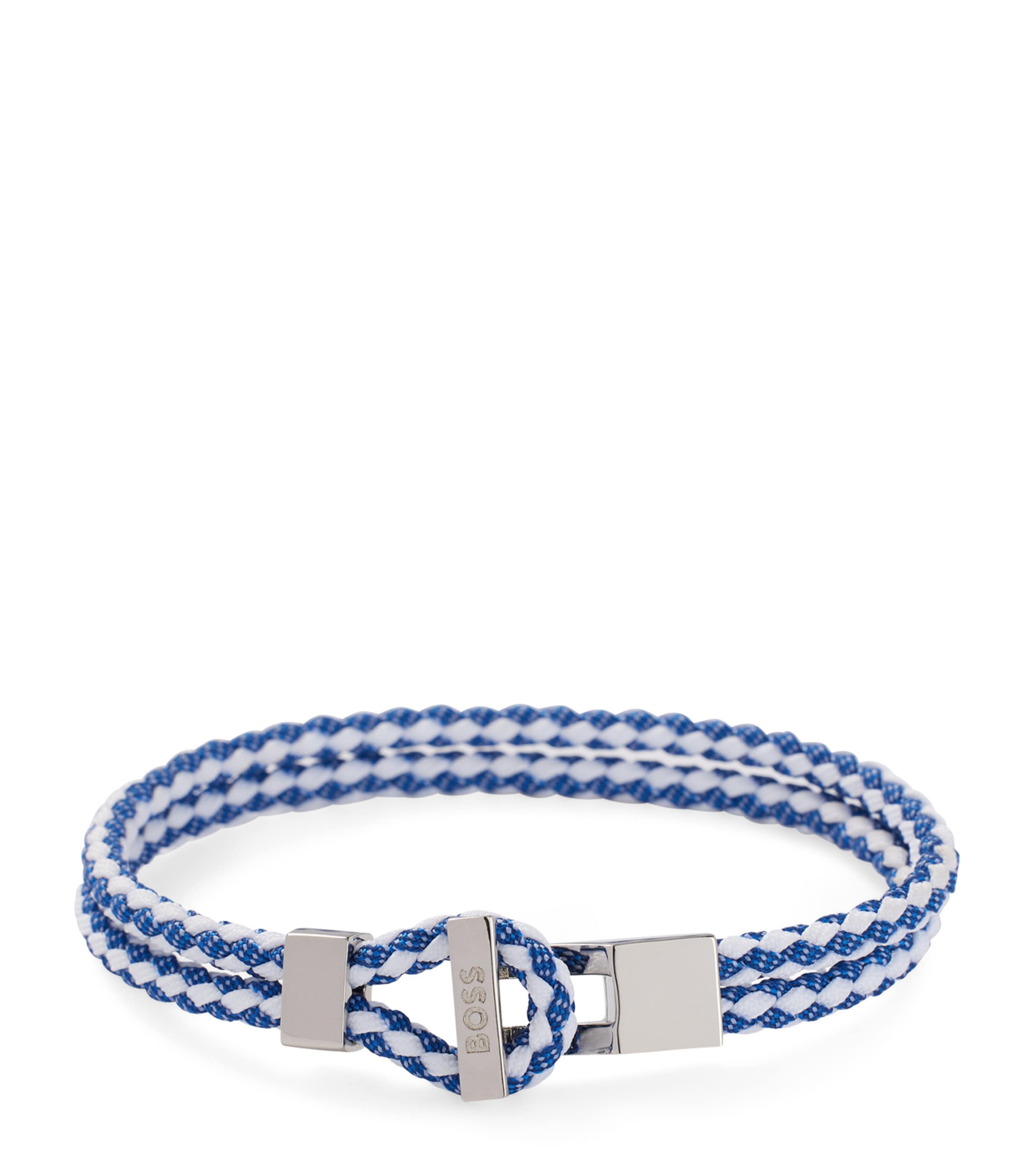 Double-Wrap Woven Cuff Bracelet