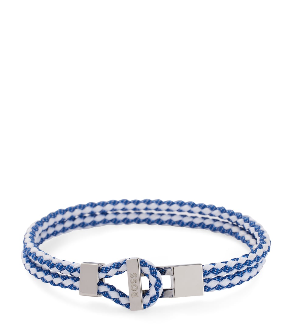 Double-Wrap Woven Cuff Bracelet