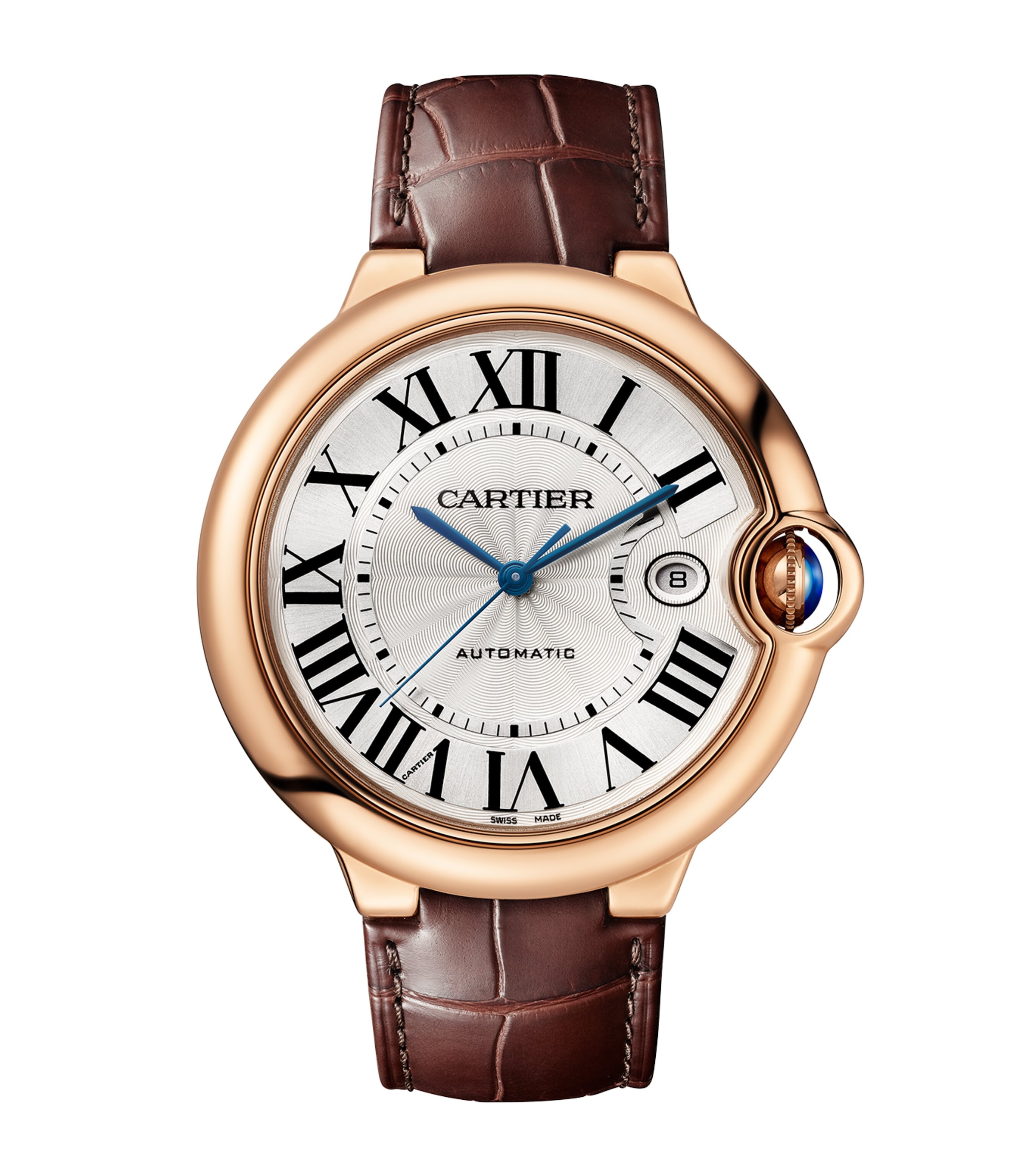 Rose Gold Ballon Bleu de Cartier watch 42mm